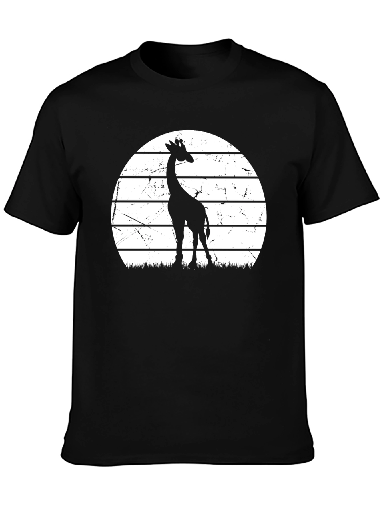 Giraffe Sunset T-Shirt