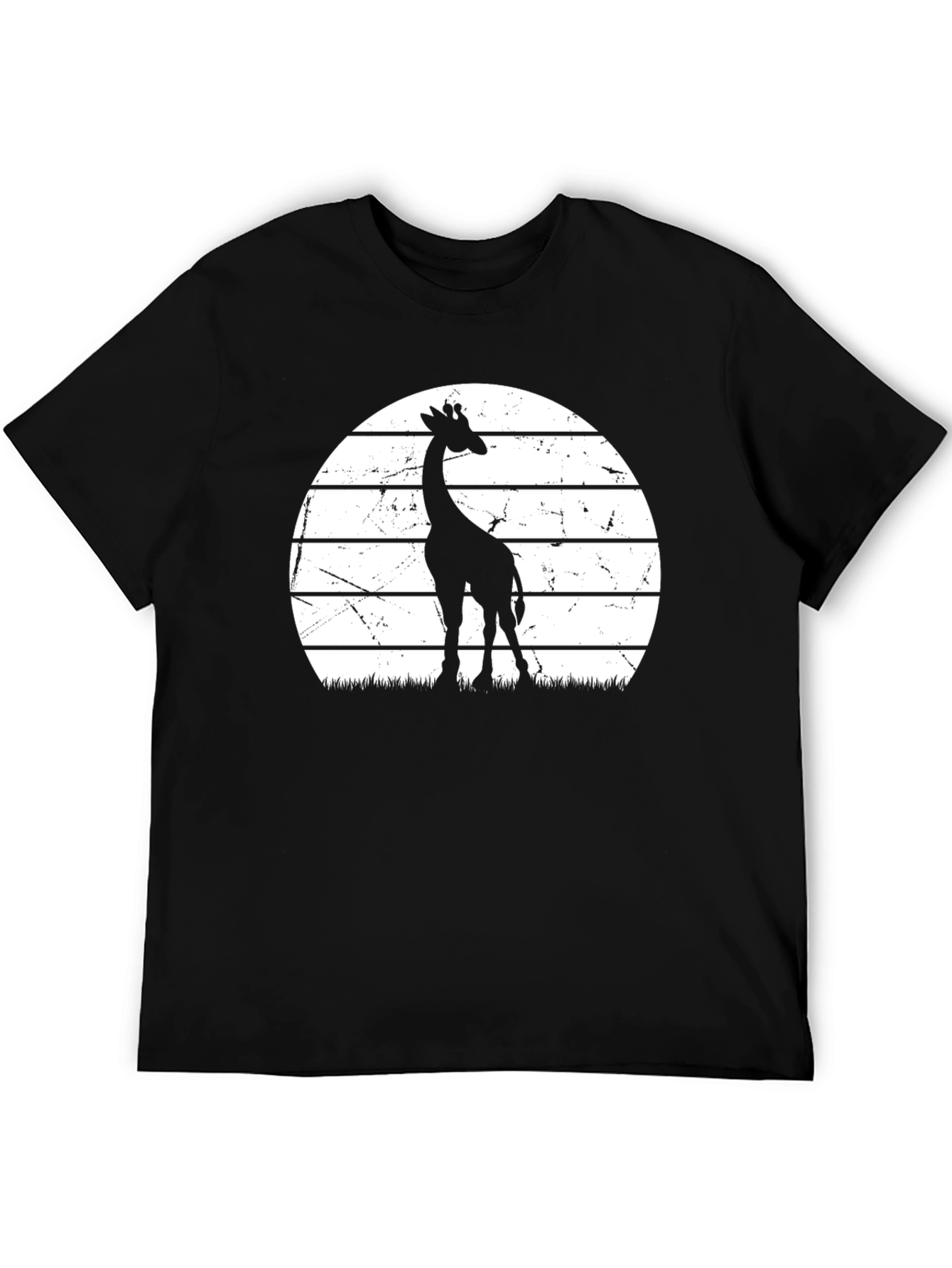 Giraffe Sunset T-Shirt