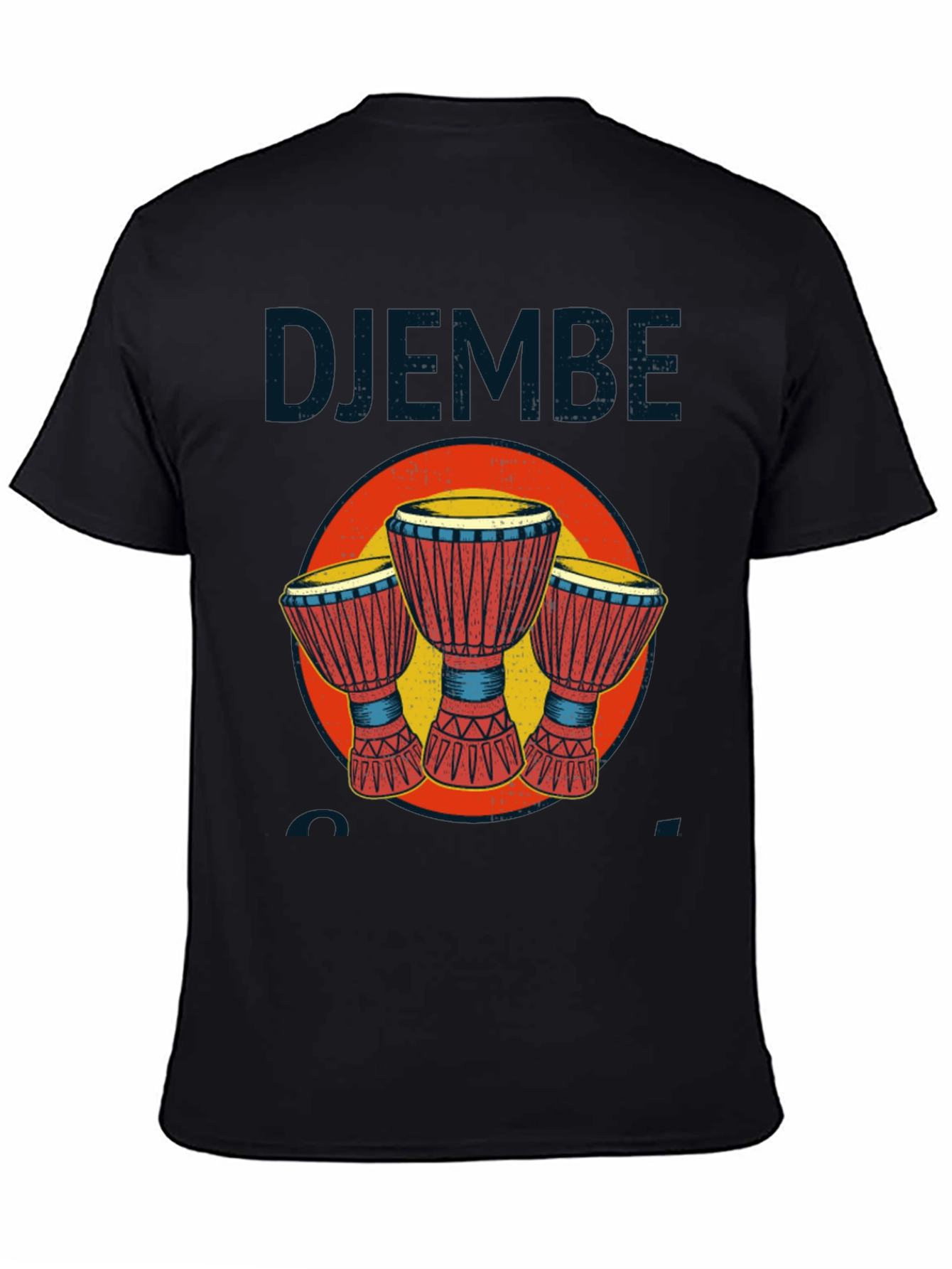 Djembe Drum Graphic T-Shirt - Music Lover Tee