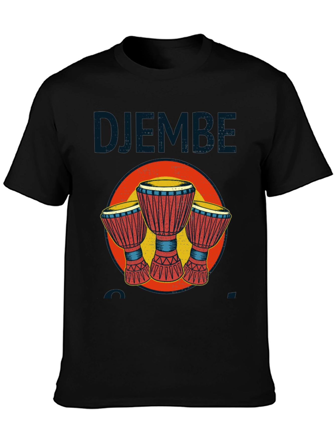 Djembe Drum Graphic T-Shirt - Music Lover Tee