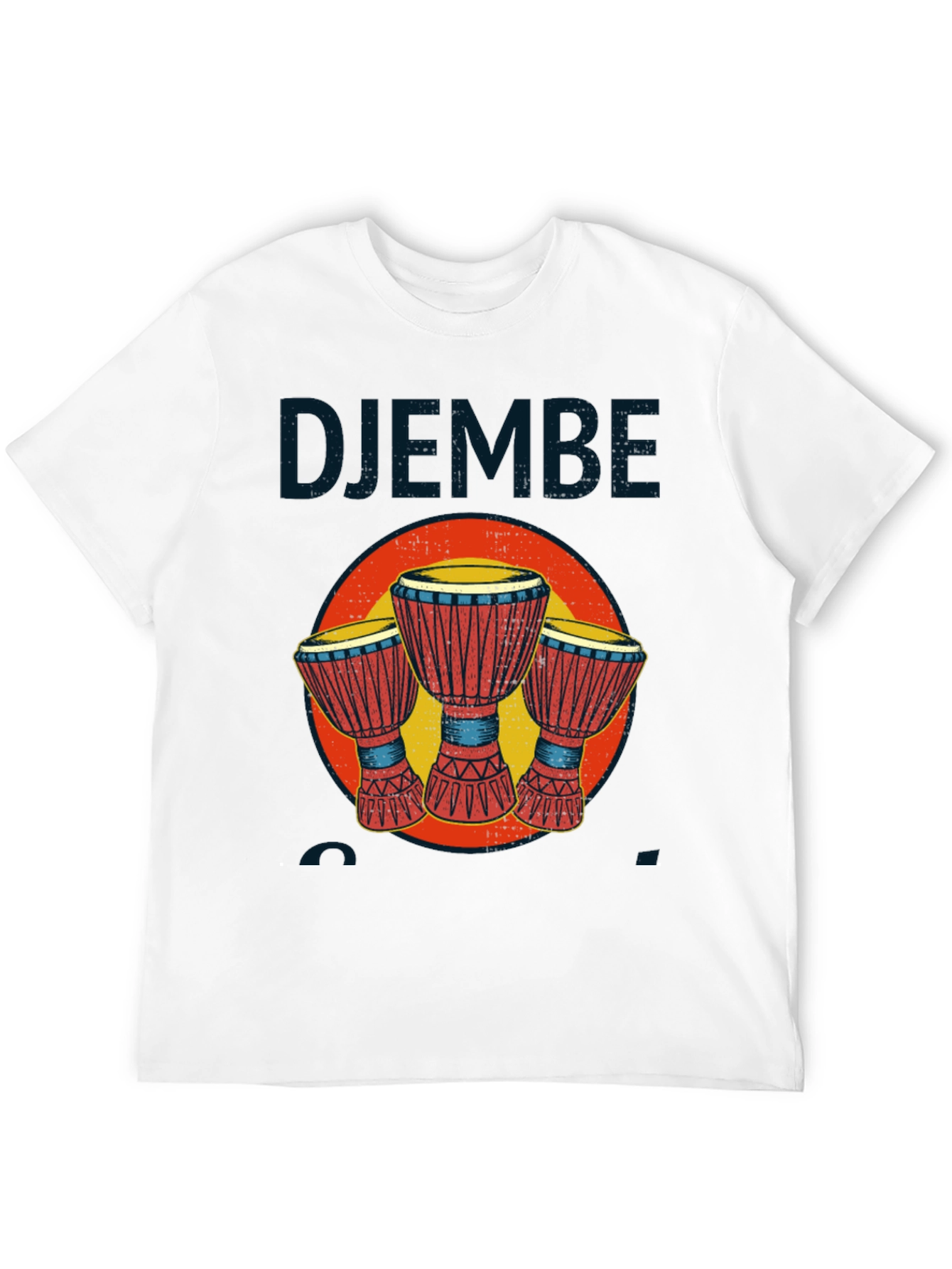Djembe Drum Graphic T-Shirt - Music Lover Tee