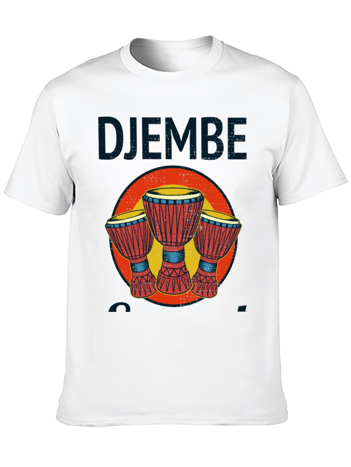 Djembe Drum Graphic T-Shirt - Music Lover Tee