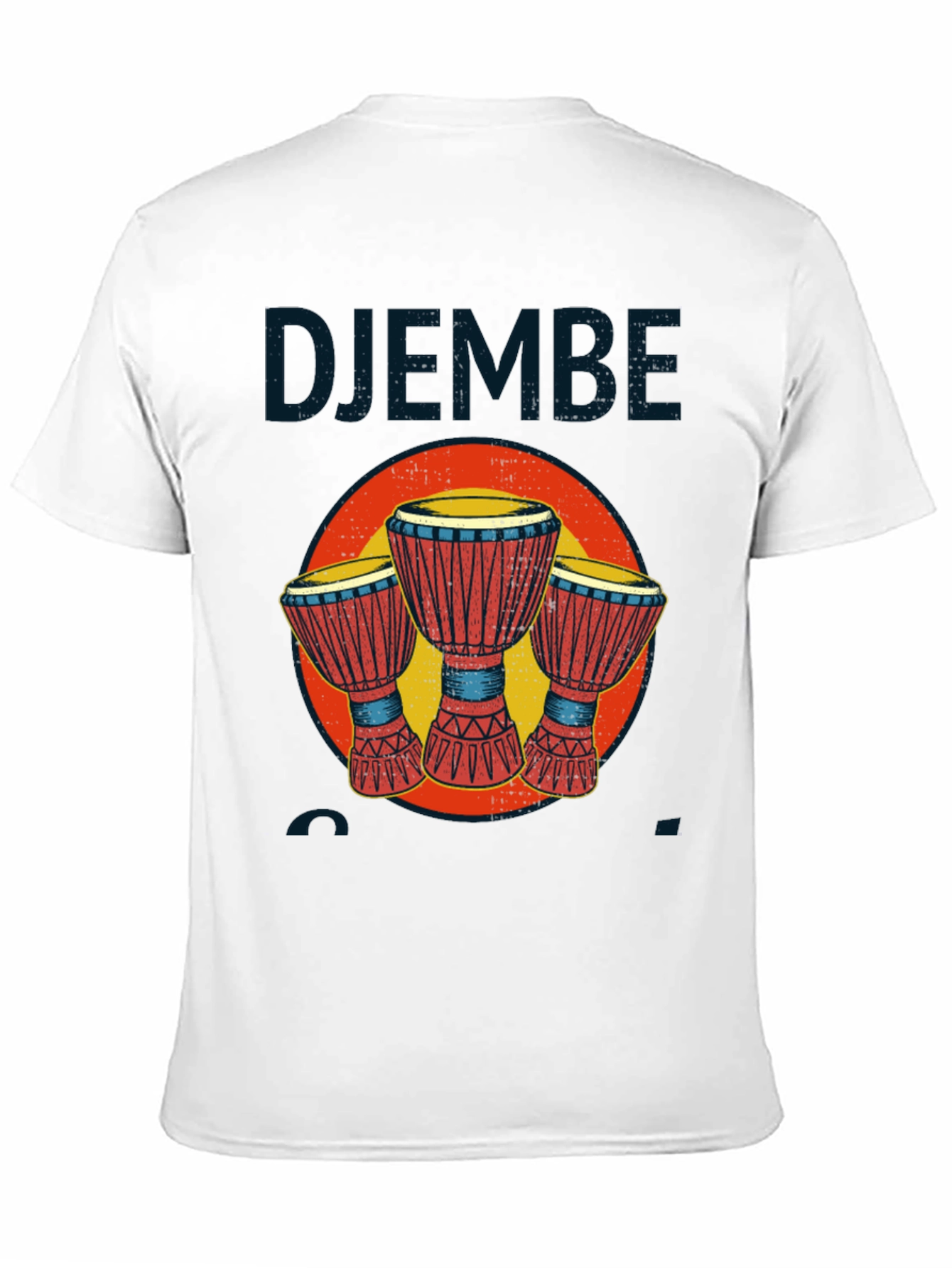 Djembe Drum Graphic T-Shirt - Music Lover Tee