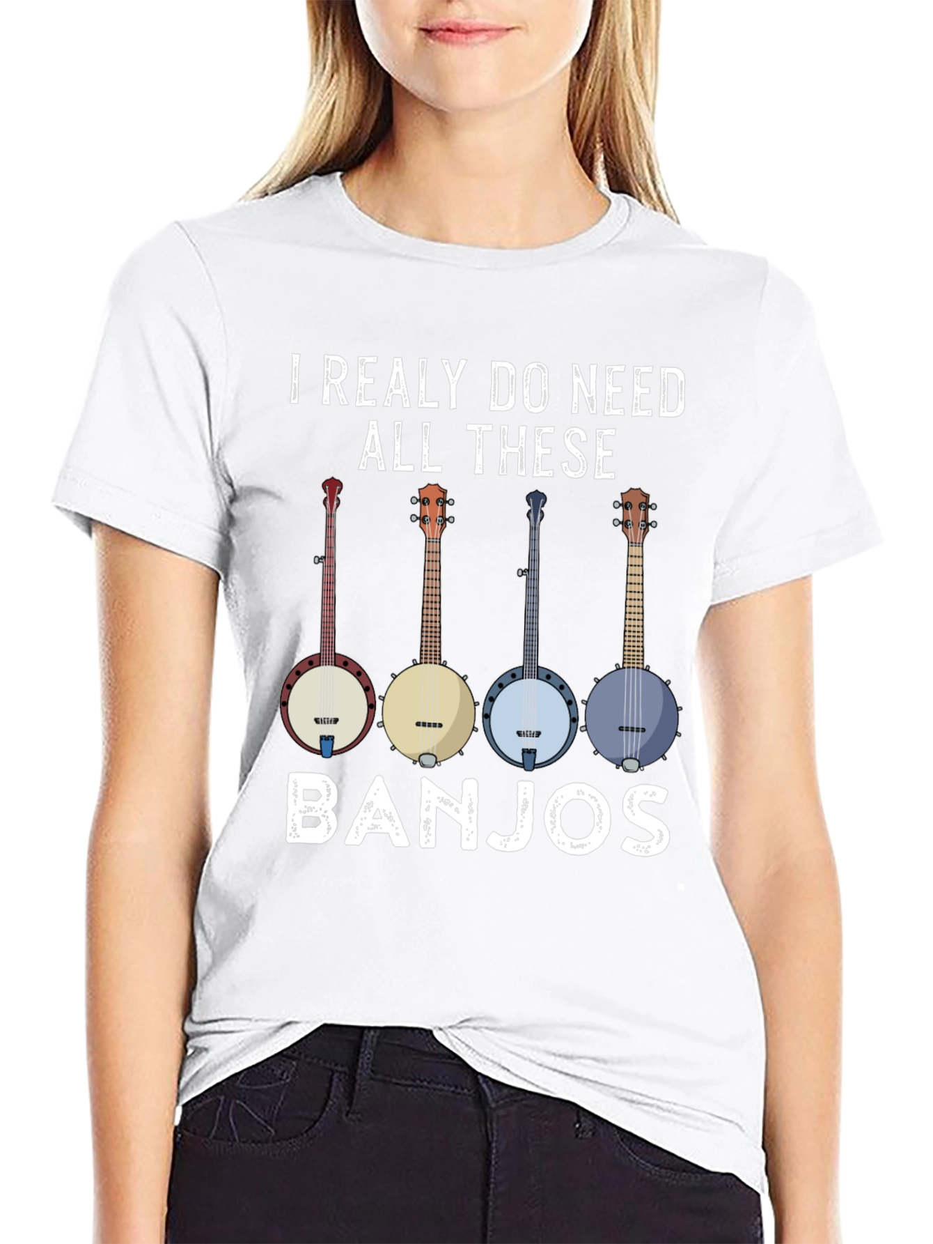 I Need All These Banjos Graphic Tee
