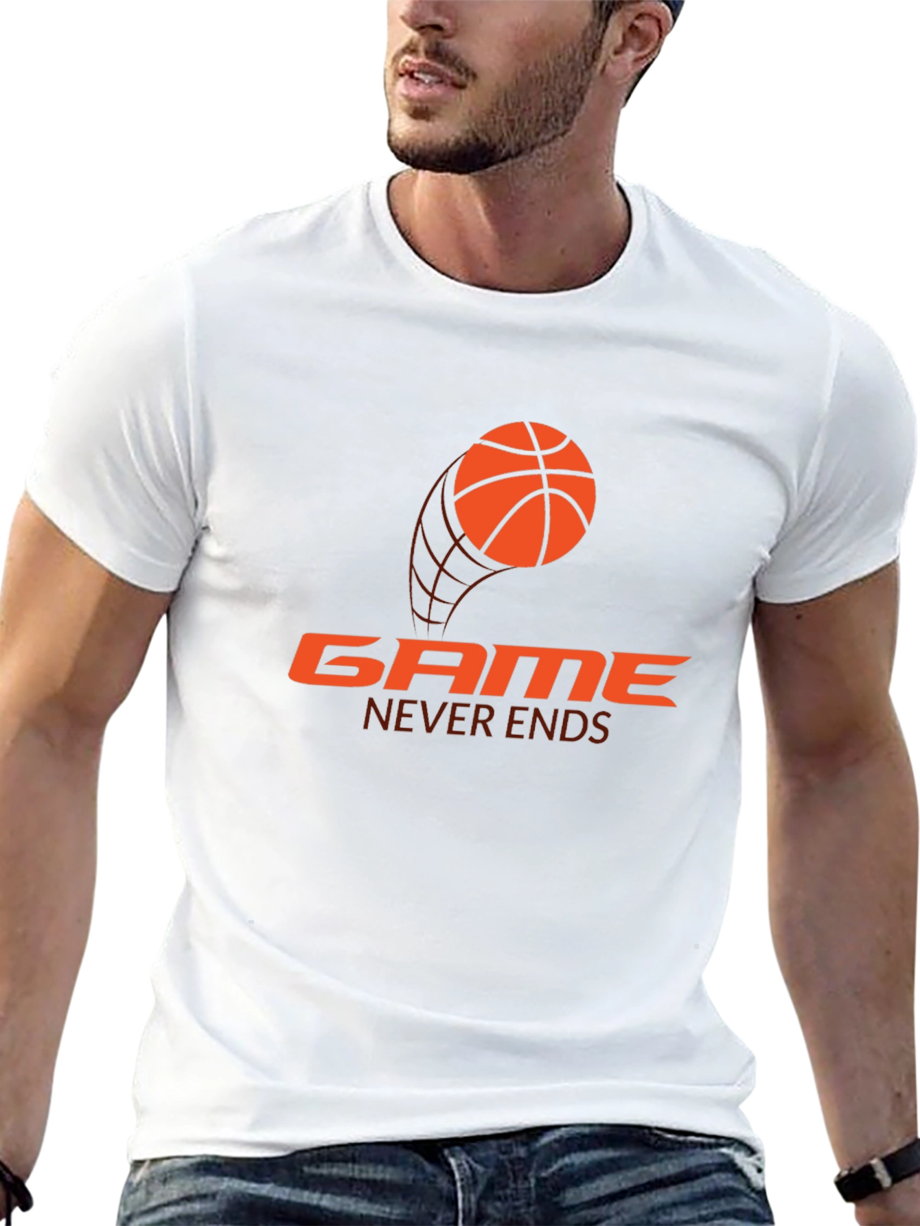 Game Never Ends Graphic T-Shirt