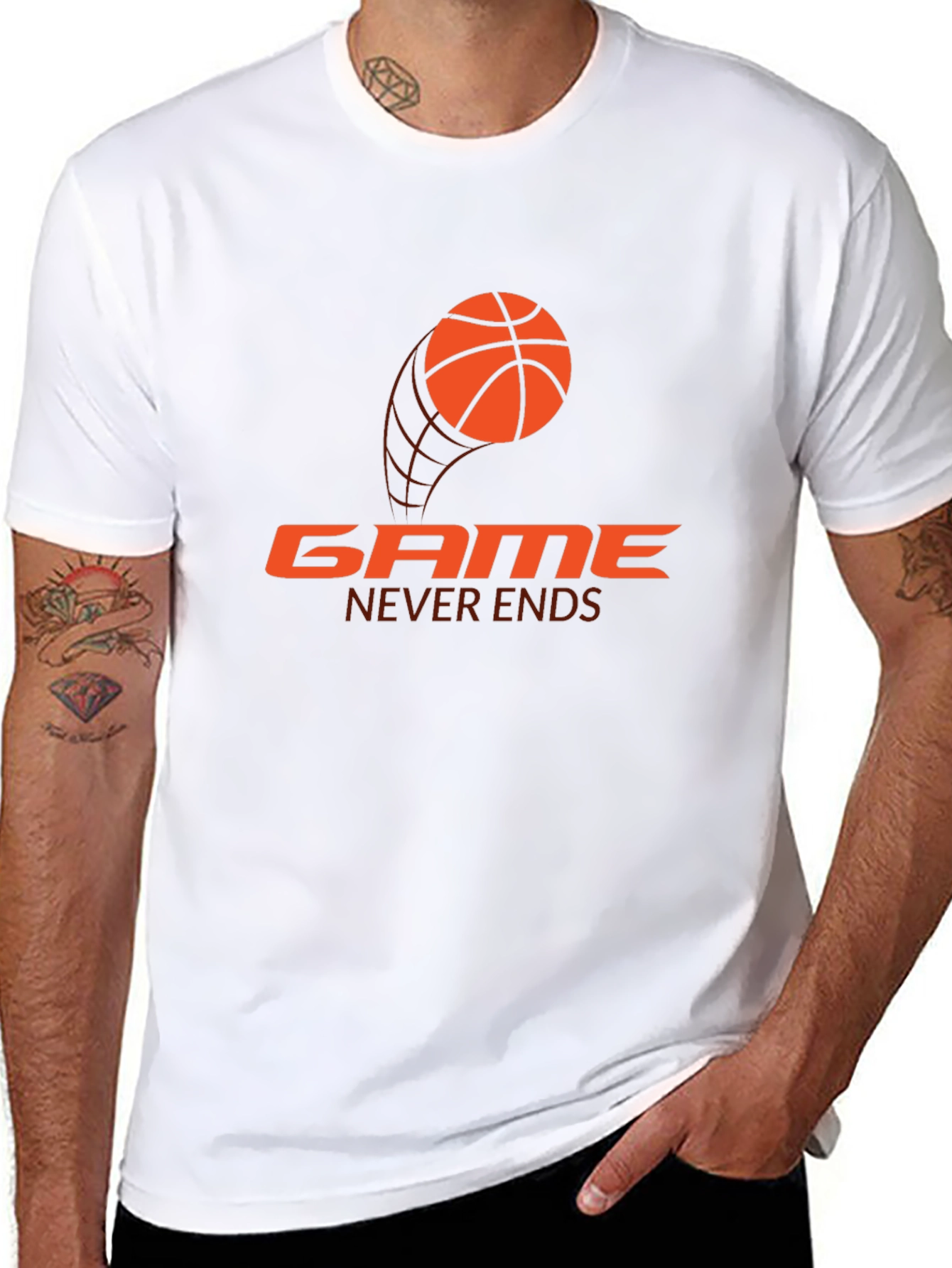 Game Never Ends Graphic T-Shirt