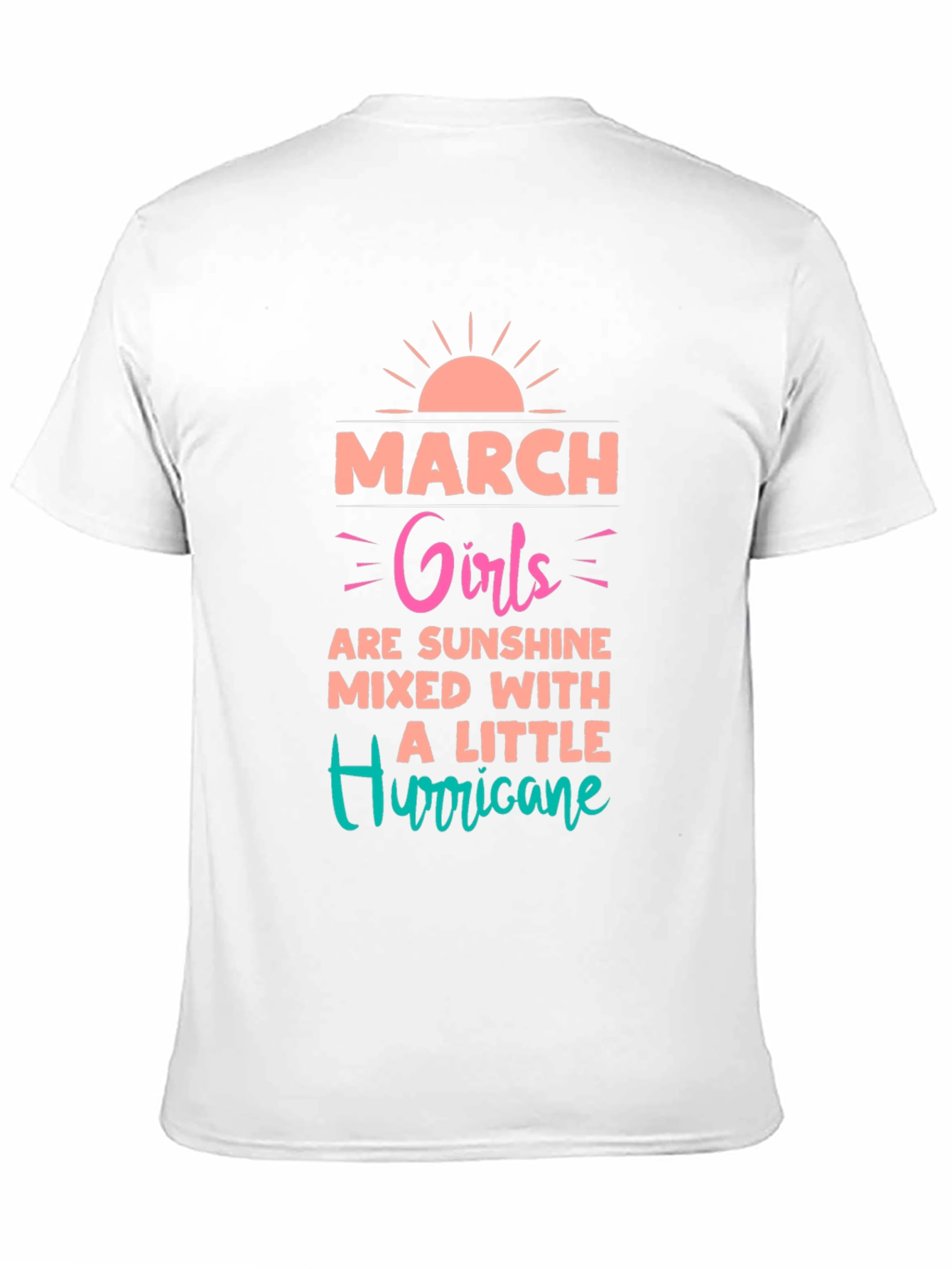 March Girls Sunshine & Hurricane T-Shirt