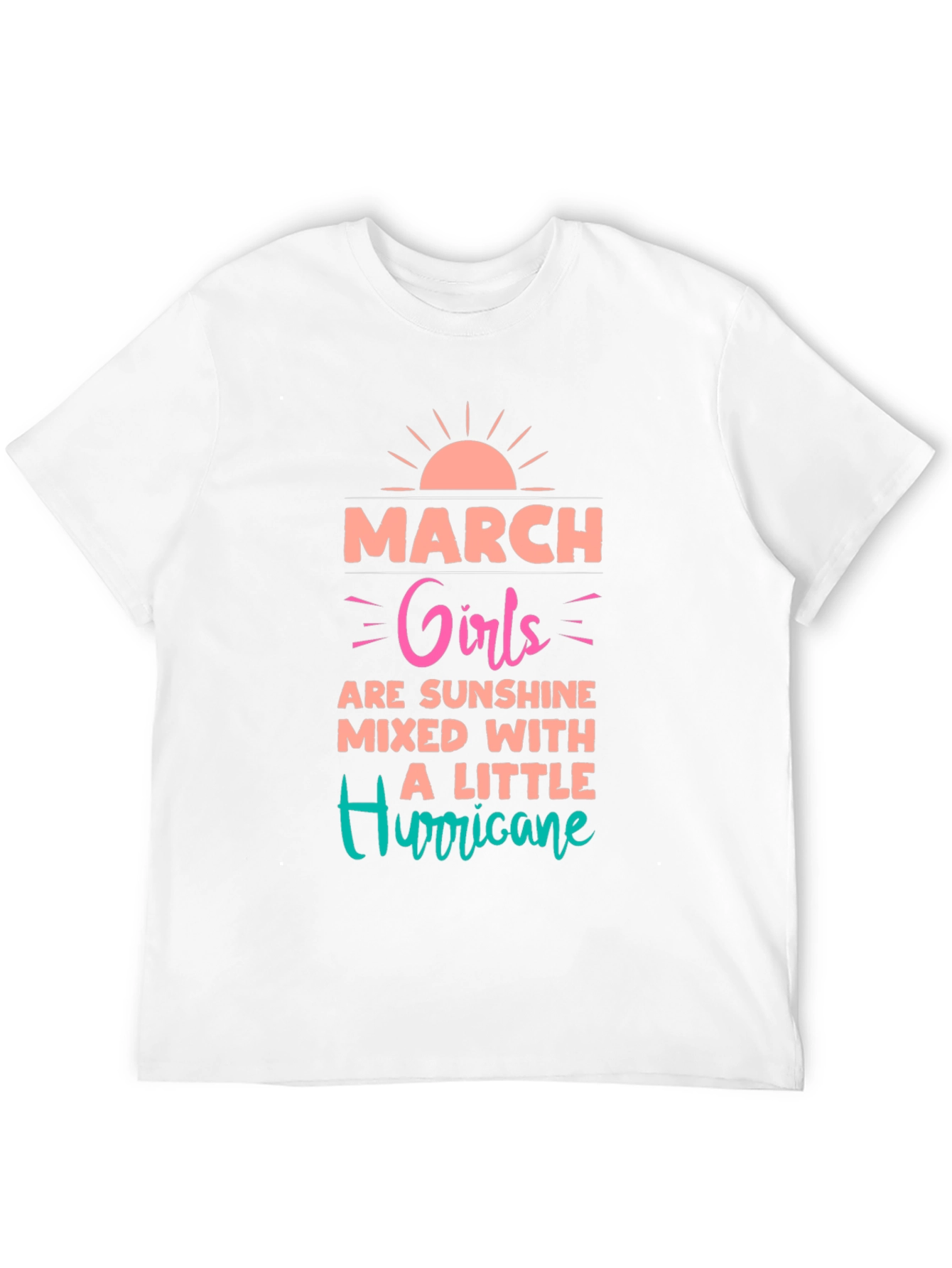 March Girls Sunshine & Hurricane T-Shirt