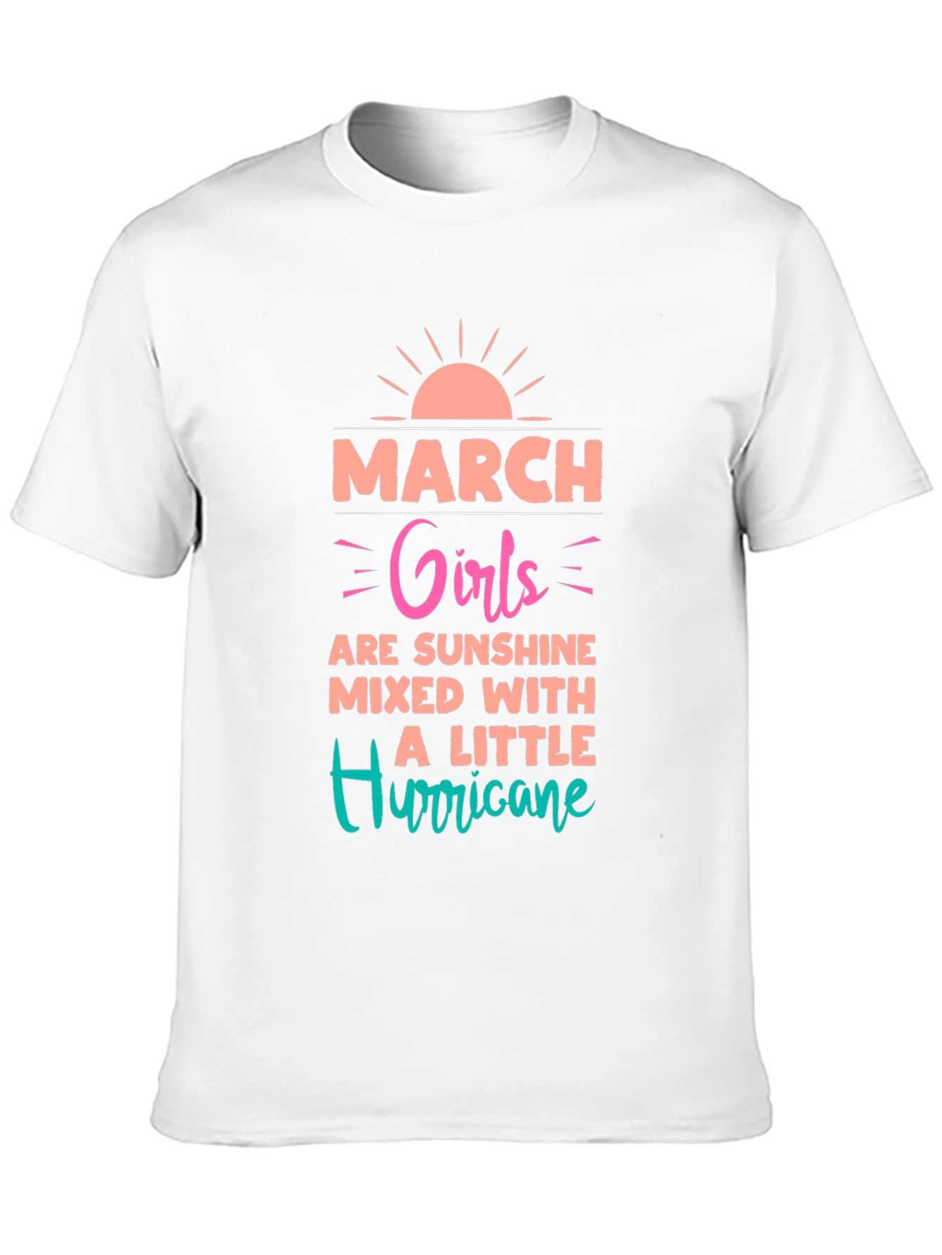 March Girls Sunshine & Hurricane T-Shirt