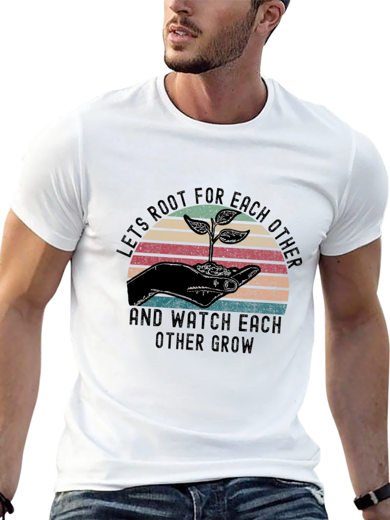Lets Root For Each Other Graphic Tee
