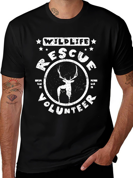 Wildlife Rescue Volunteer Graphic Tee