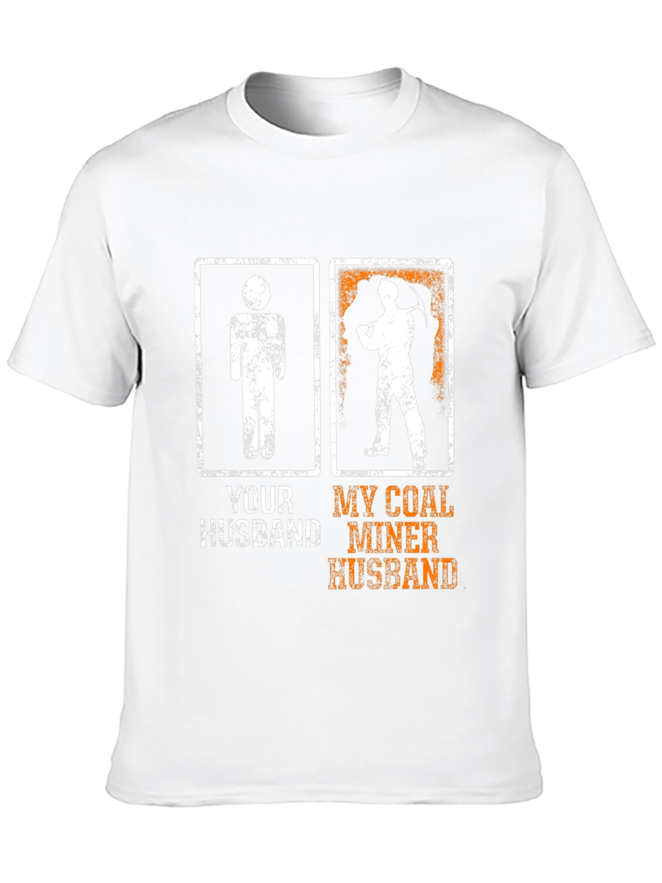 Coal Miner Husband Graphic T-Shirt