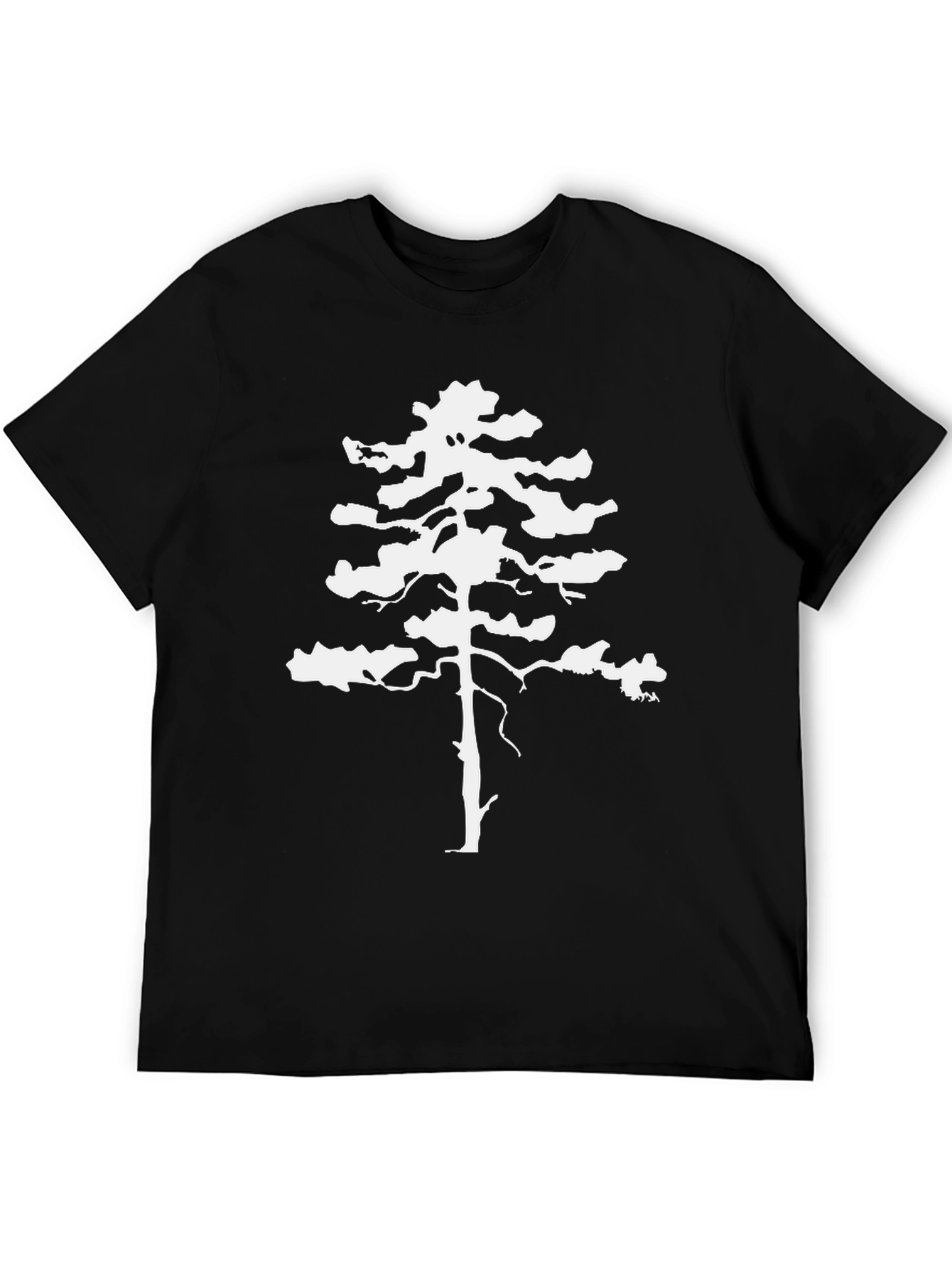 Pine Tree Graphic Tee - Nature Inspired Cotton T-Shirt