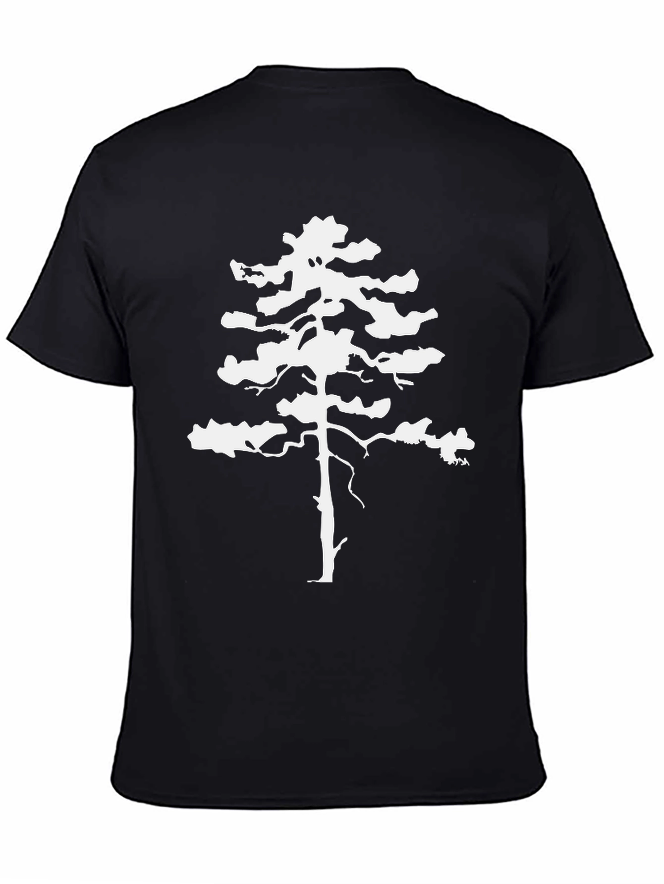 Pine Tree Graphic Tee - Nature Inspired Cotton T-Shirt