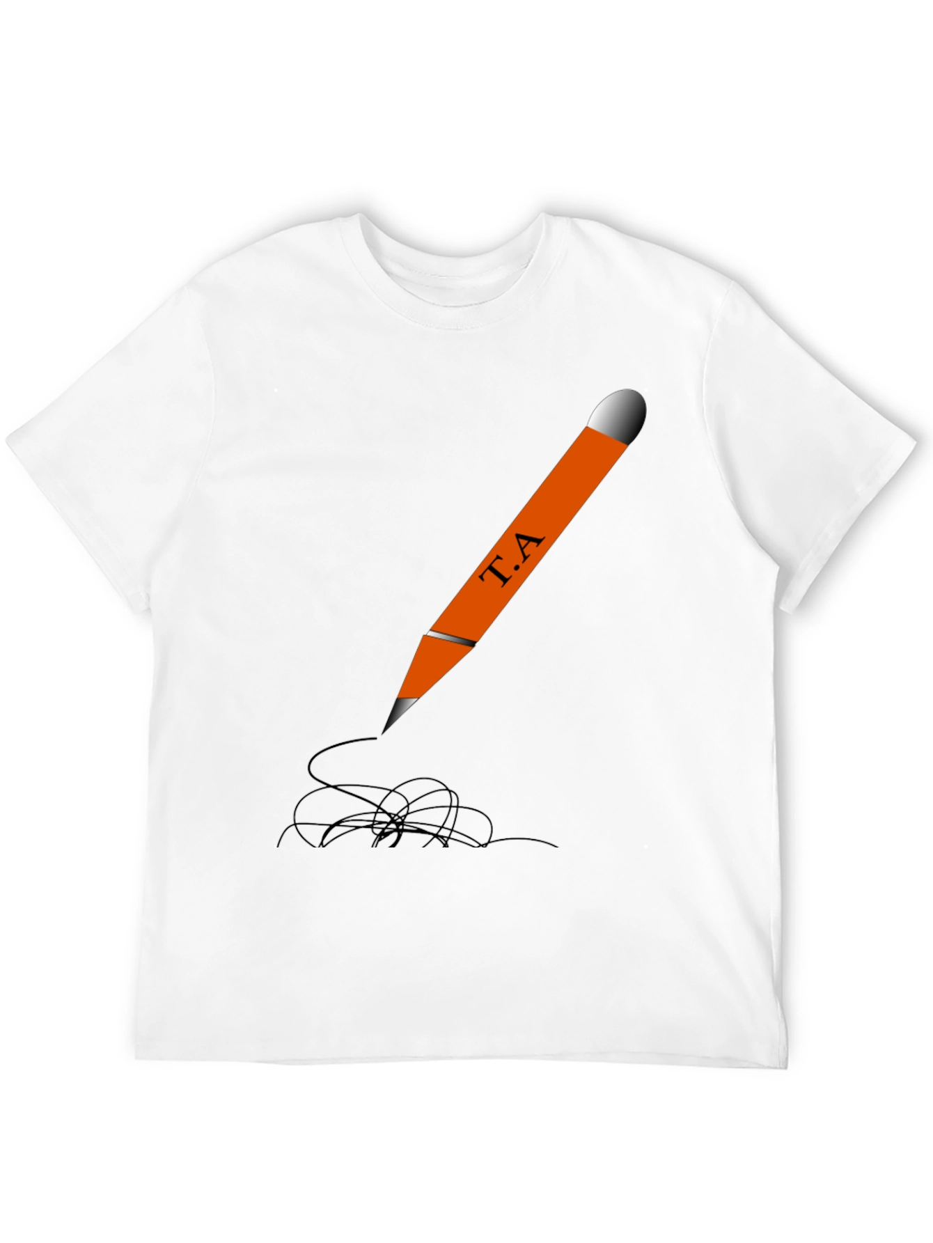 Creative Pencil T-Shirt - Artistic Design
