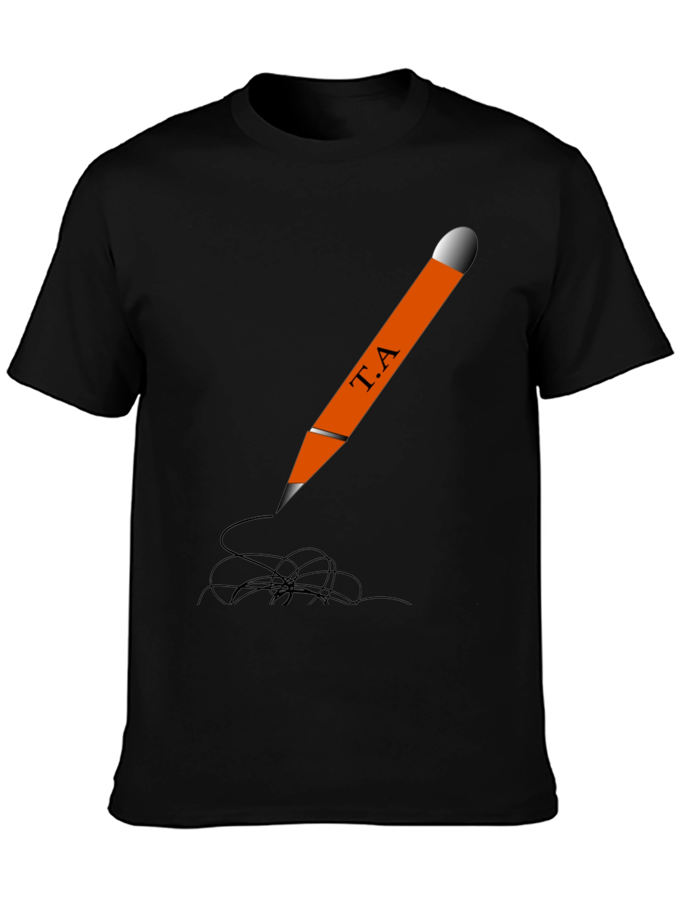 Creative Pencil T-Shirt - Artistic Design
