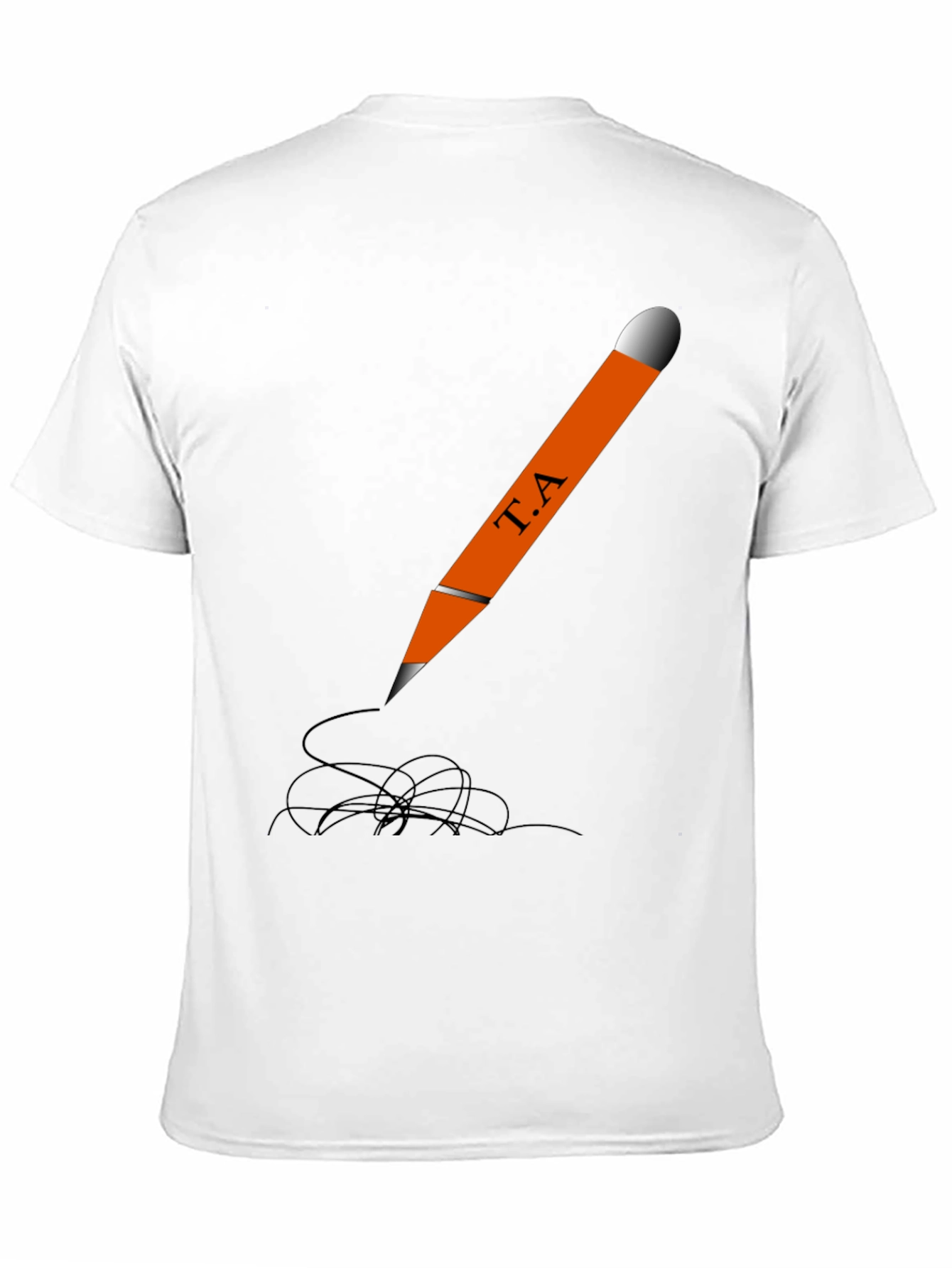 Creative Pencil T-Shirt - Artistic Design