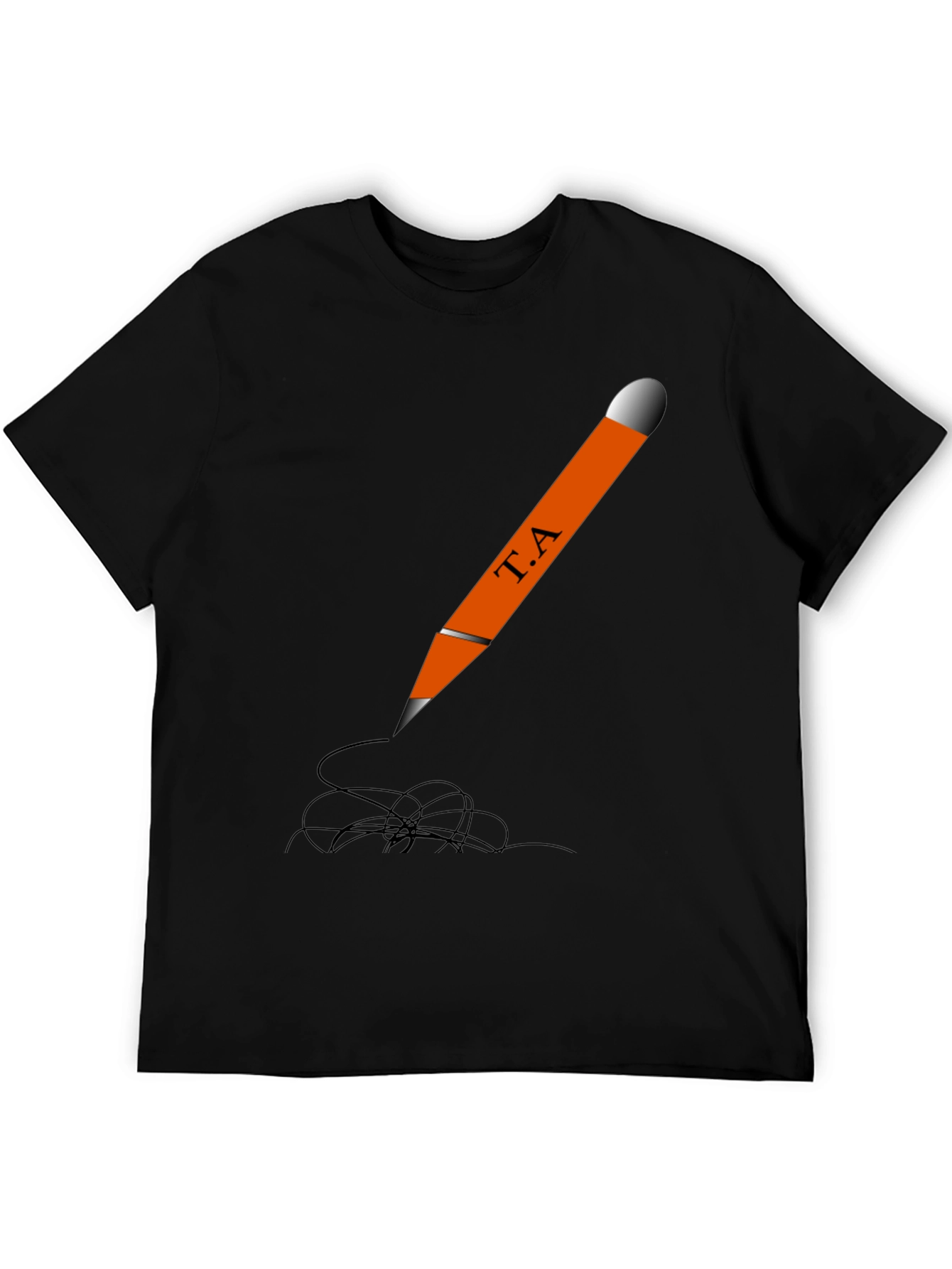 Creative Pencil T-Shirt - Artistic Design