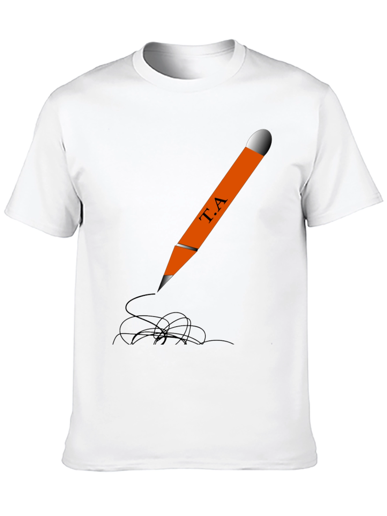Creative Pencil T-Shirt - Artistic Design