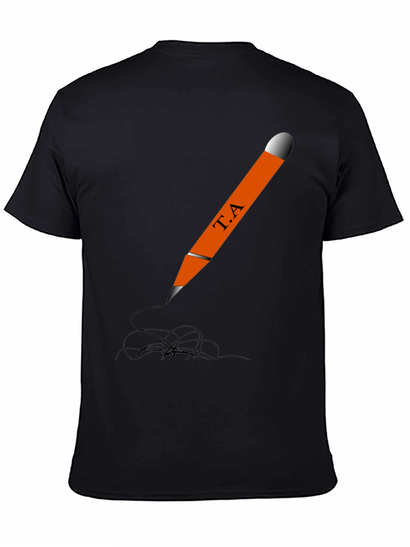 Creative Pencil T-Shirt - Artistic Design