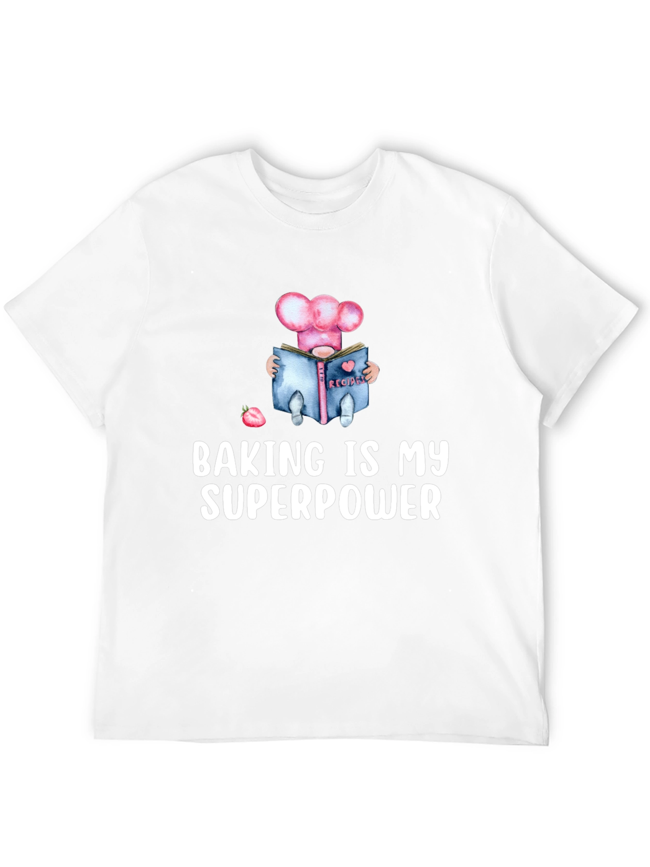 Baking Is My Superpower T-Shirt - Chef Gnome Design
