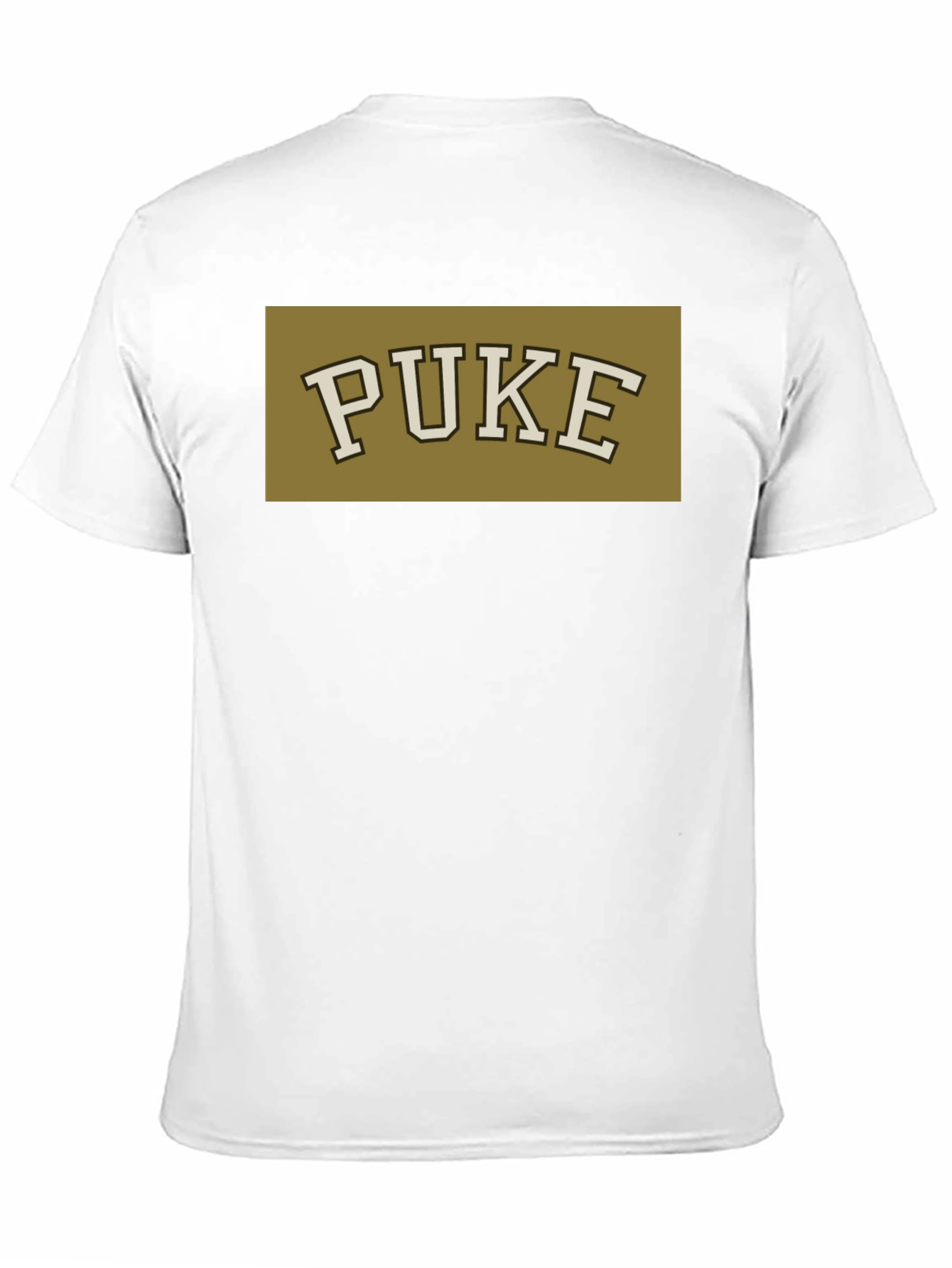 PUKE Graphic Tee - Unisex Cotton Casual T-Shirt
