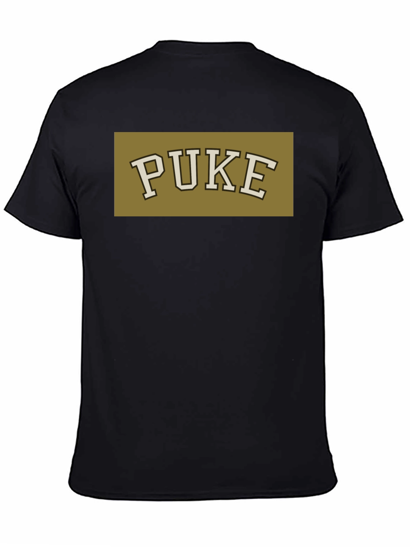 PUKE Graphic Tee - Unisex Cotton Casual T-Shirt