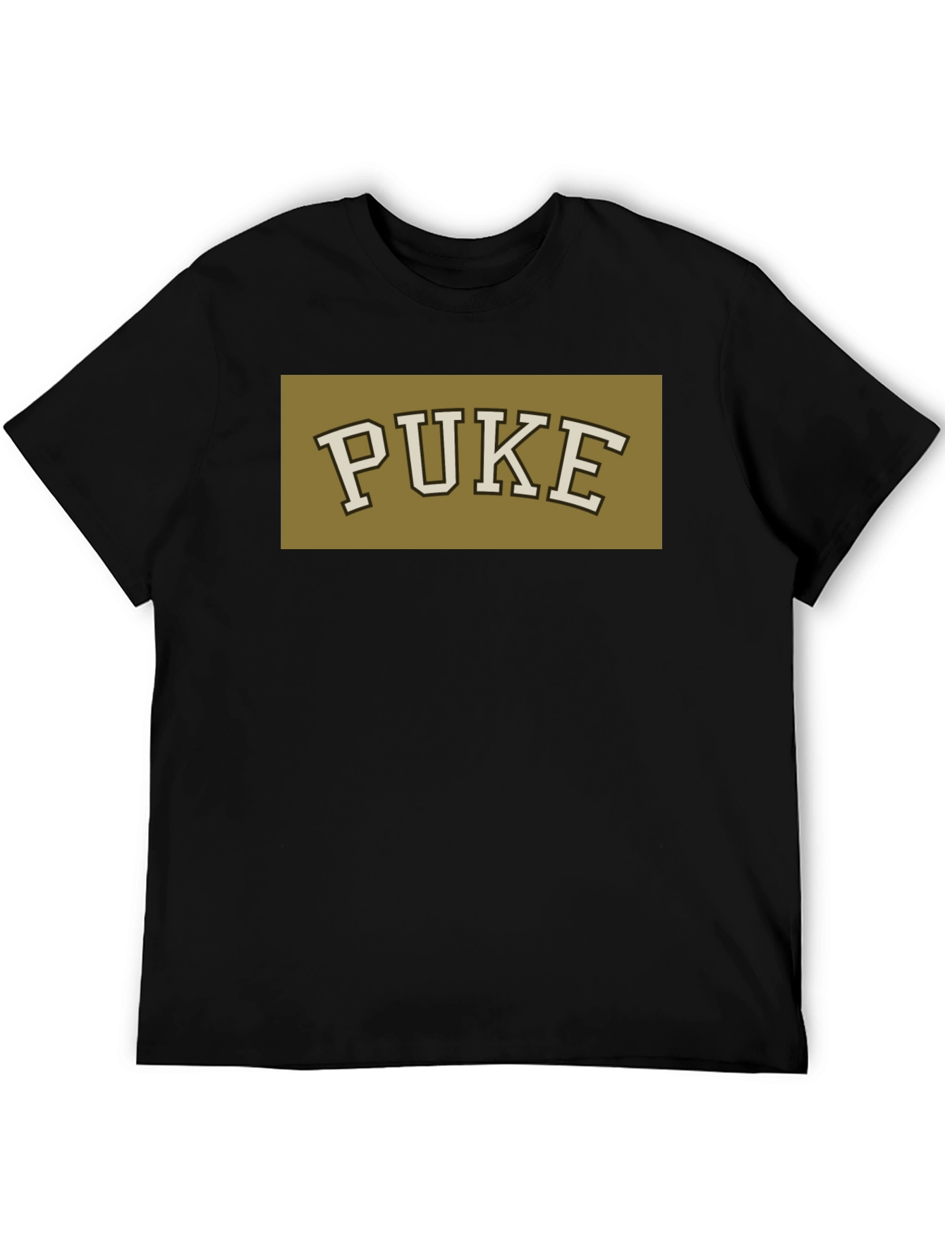 PUKE Graphic Tee - Unisex Cotton Casual T-Shirt