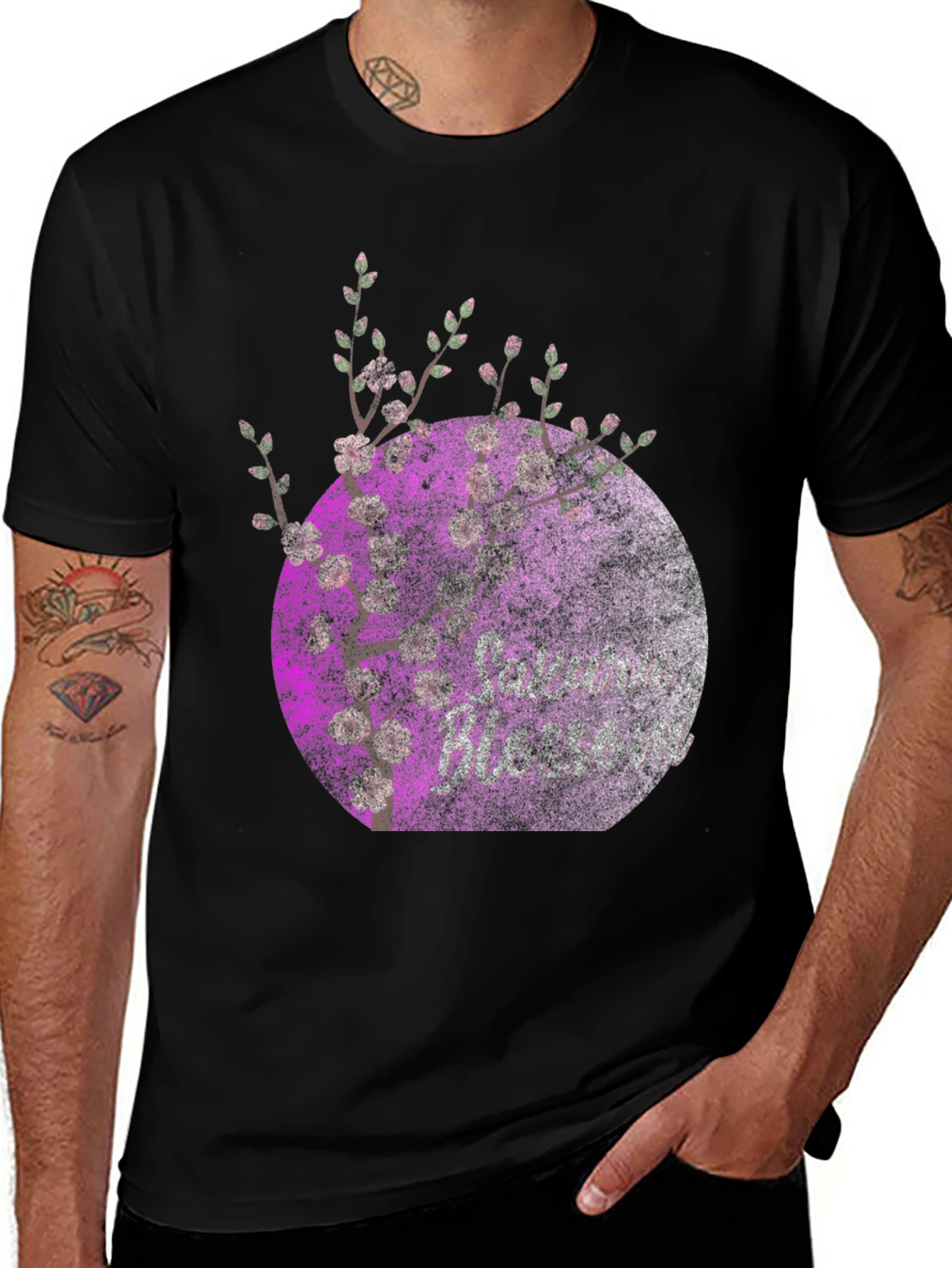 Floral Circle T-Shirt
