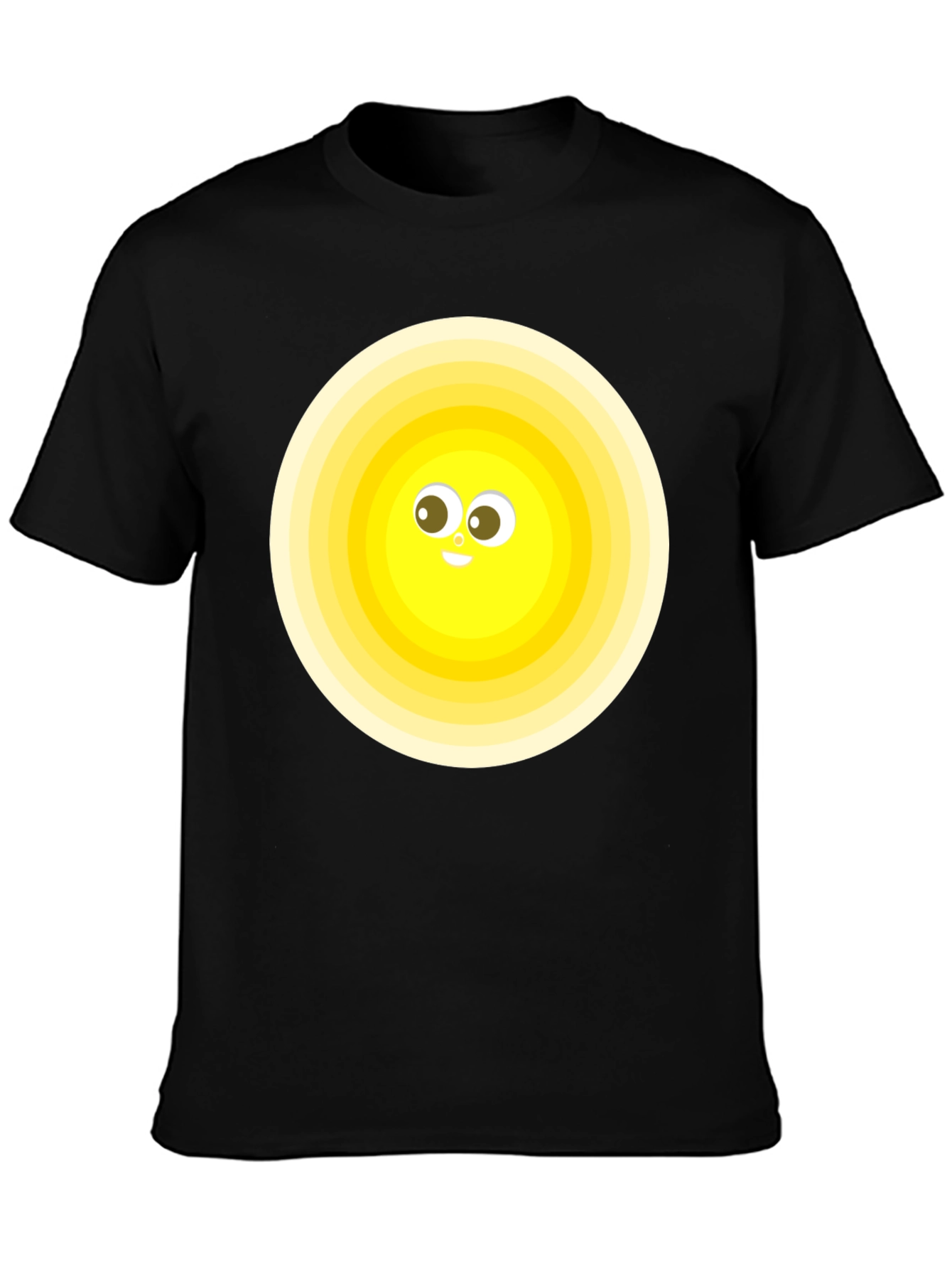 Cheerful Sun Graphic Tee - Soft Cotton Blend