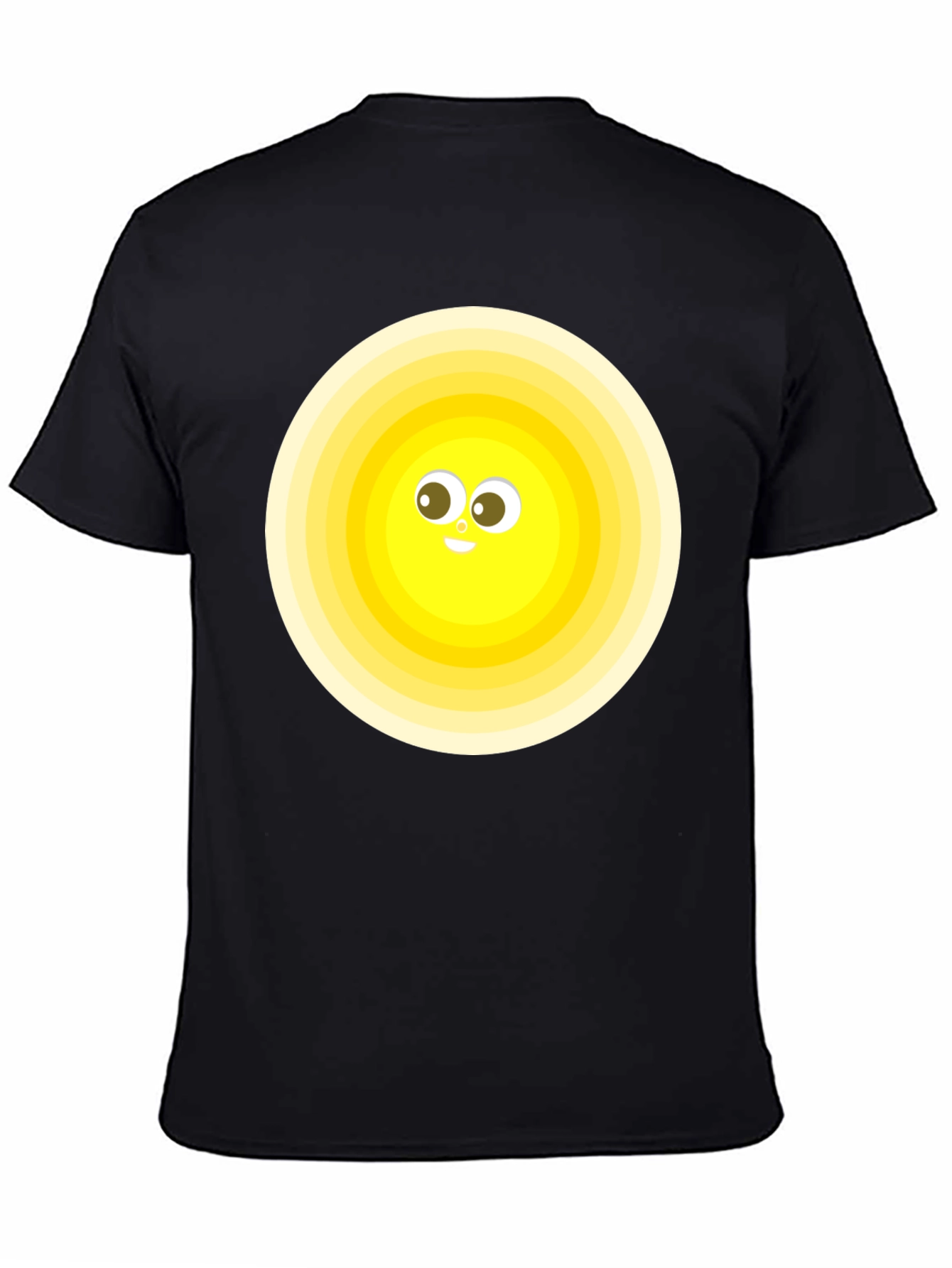 Cheerful Sun Graphic Tee - Soft Cotton Blend