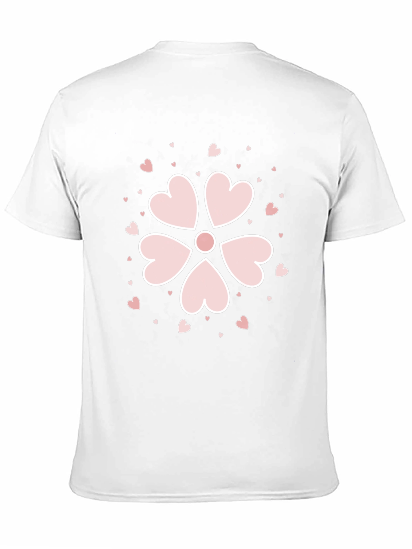 Heart Petal Flower T-Shirt