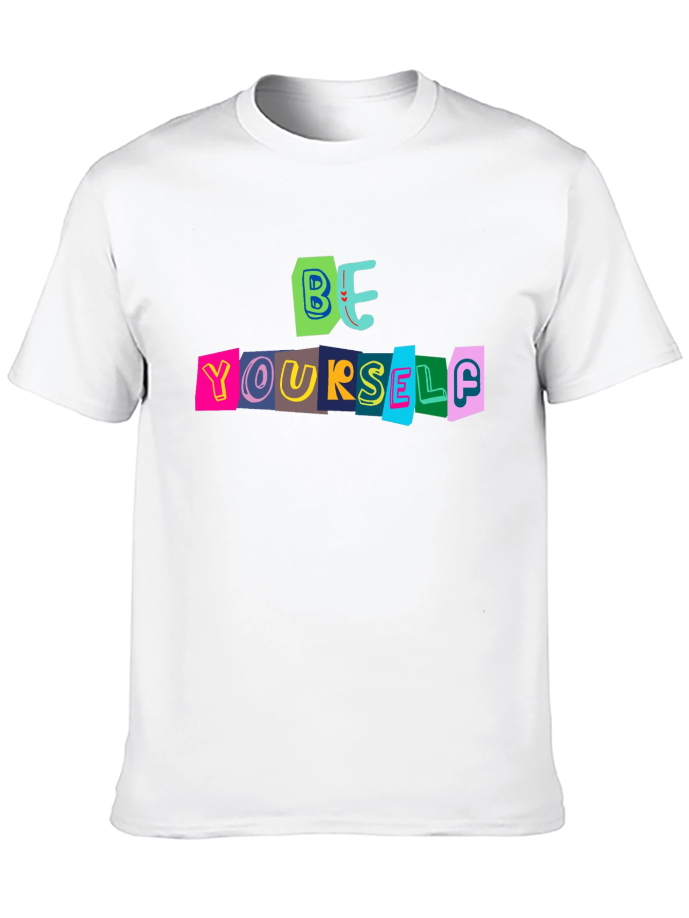 Be Yourself Graphic Tee - Bold Statement T-Shirt