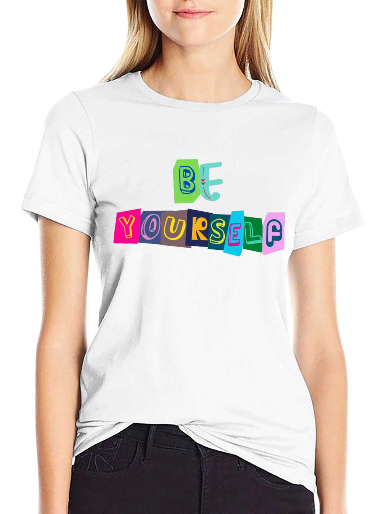 Be Yourself Graphic Tee - Bold Statement T-Shirt