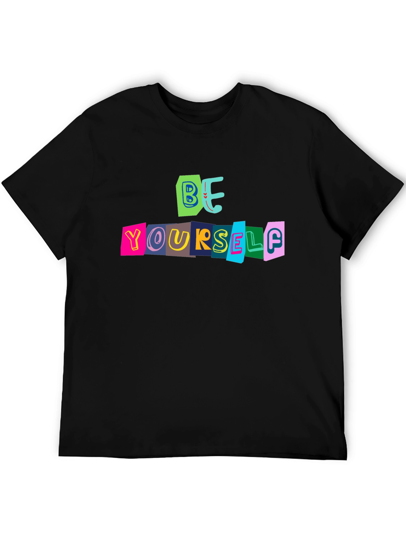 Be Yourself Graphic Tee - Bold Statement T-Shirt