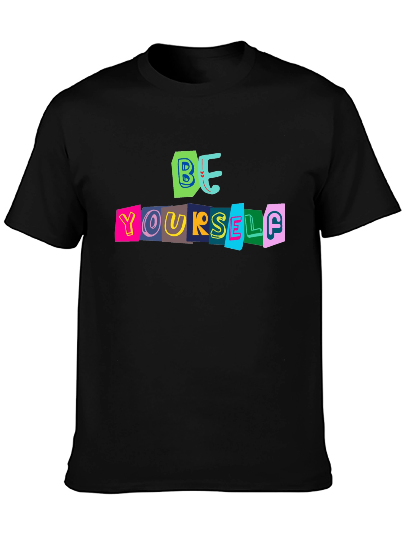 Be Yourself Graphic Tee - Bold Statement T-Shirt