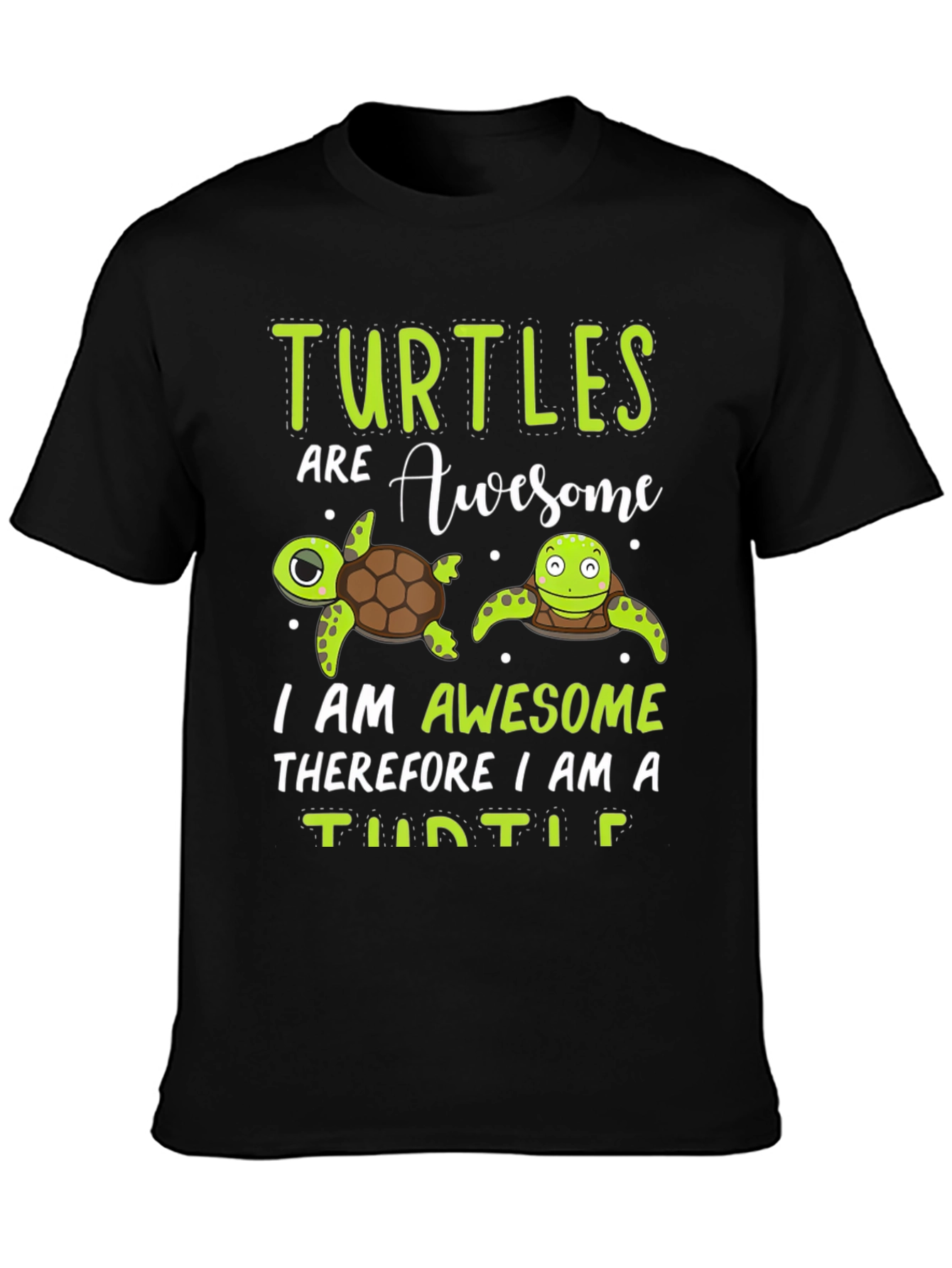 Turtles Are Awesome Graphic Tee