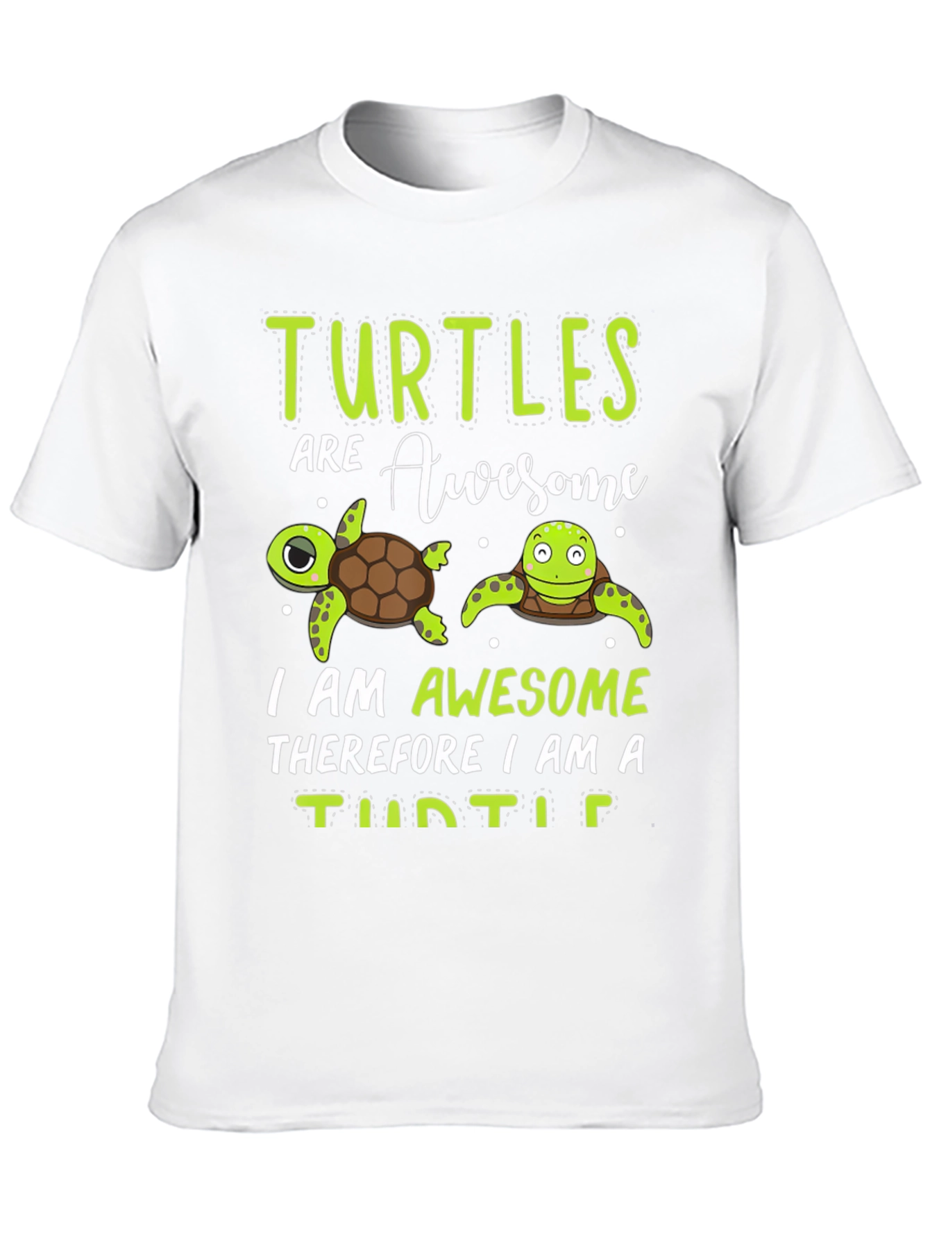 Turtles Are Awesome Graphic Tee