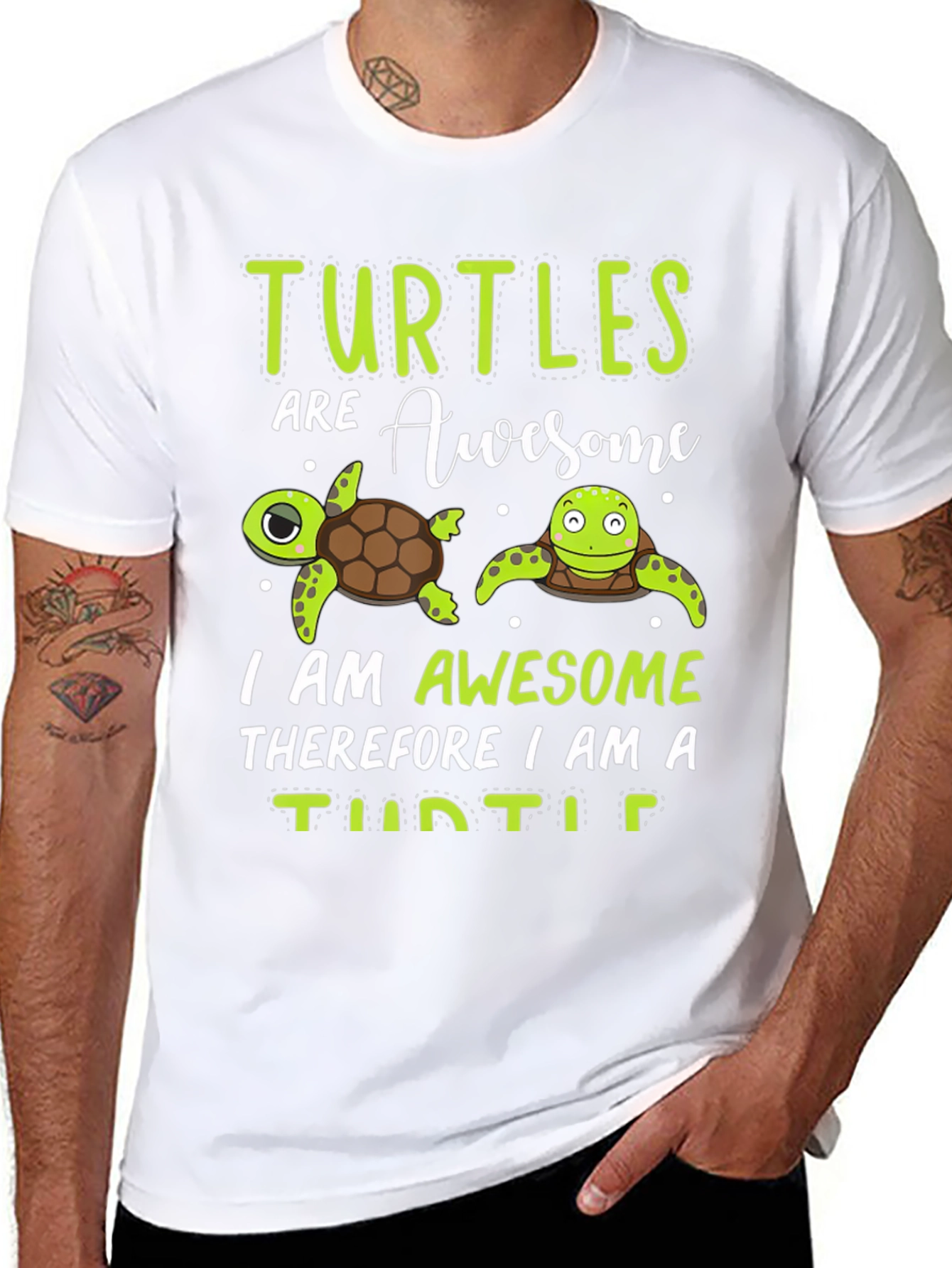 Turtles Are Awesome Graphic Tee