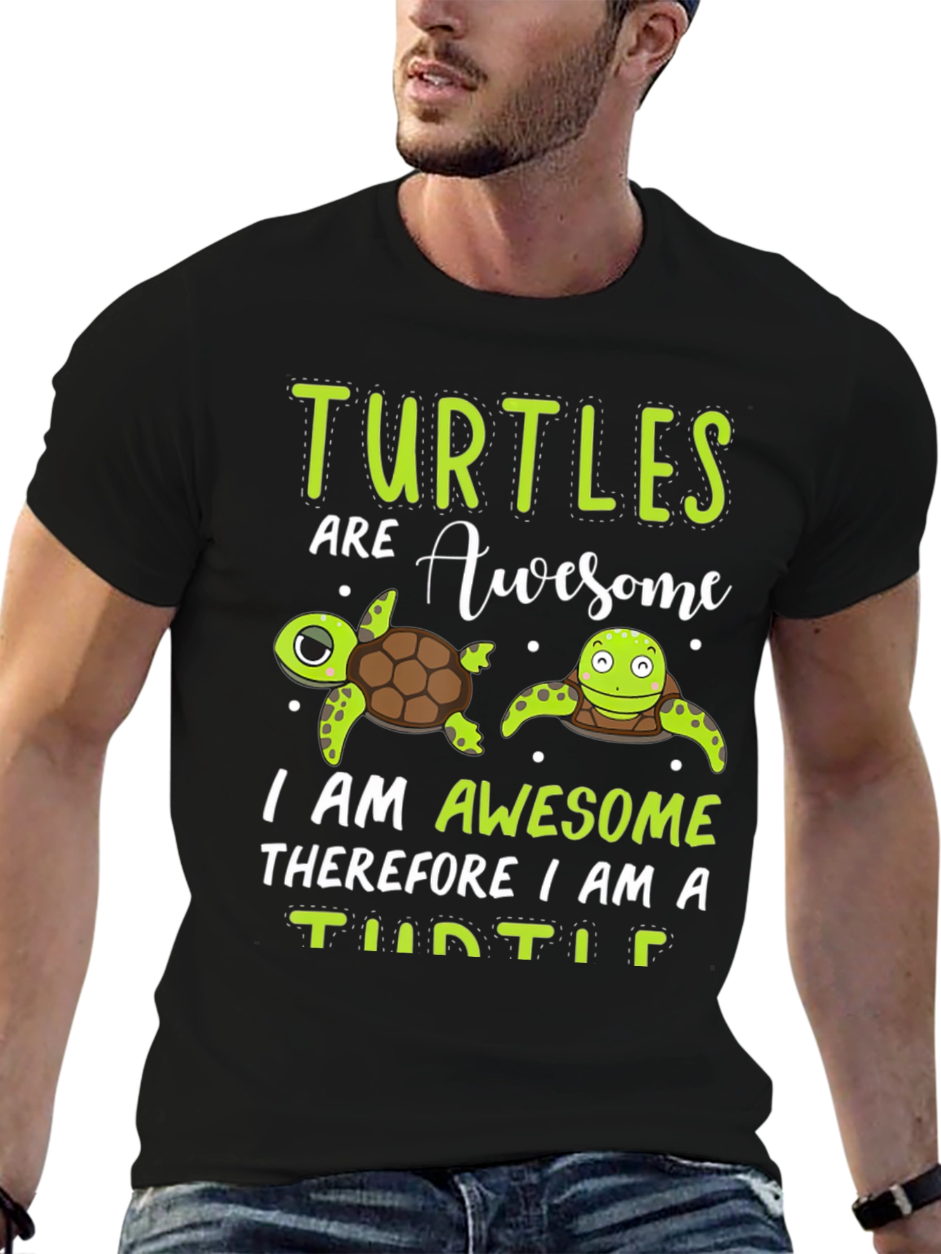 Turtles Are Awesome Graphic Tee