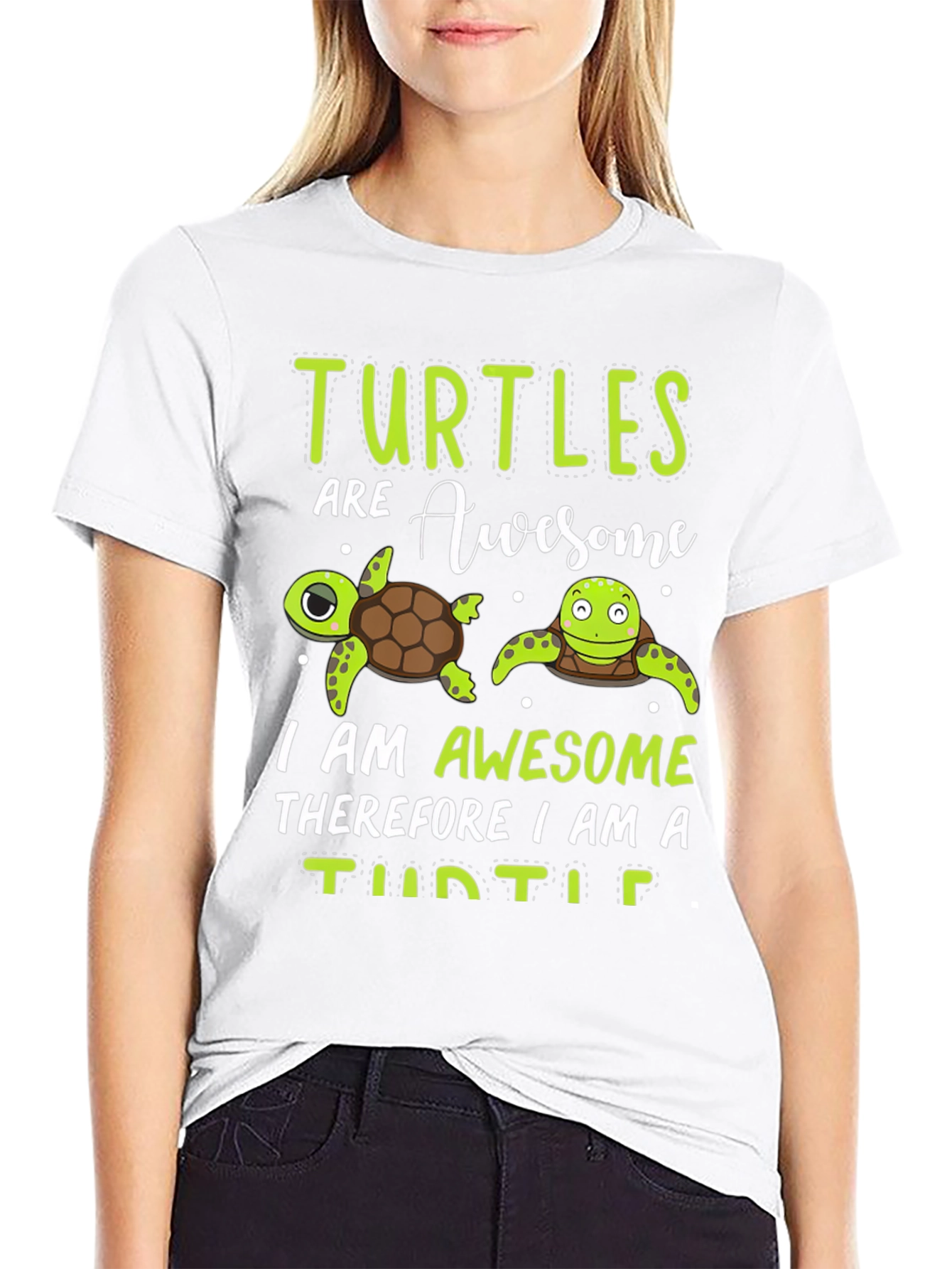 Turtles Are Awesome Graphic Tee