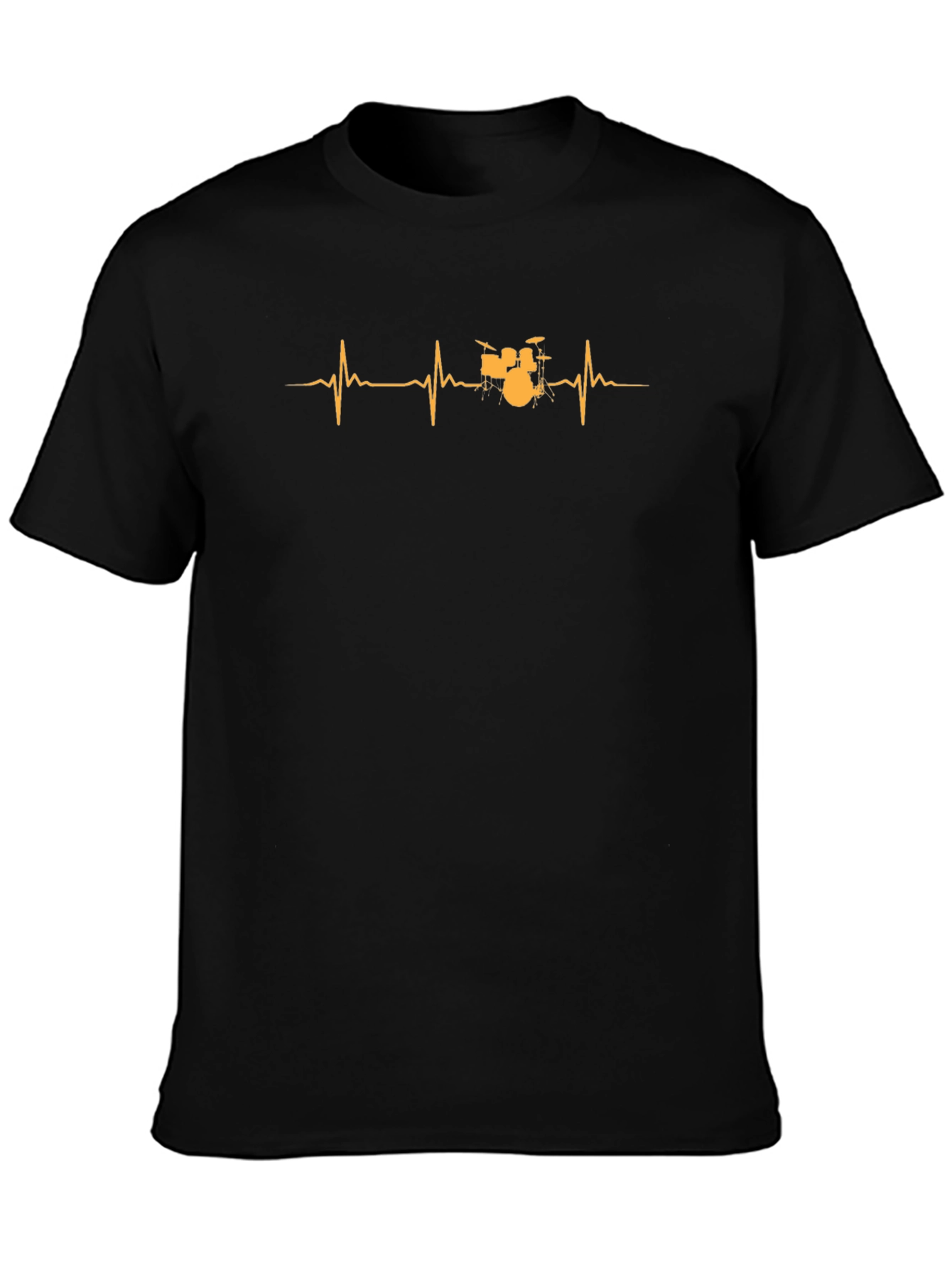 Drum Heartbeat T-Shirt - Music Lover Tee