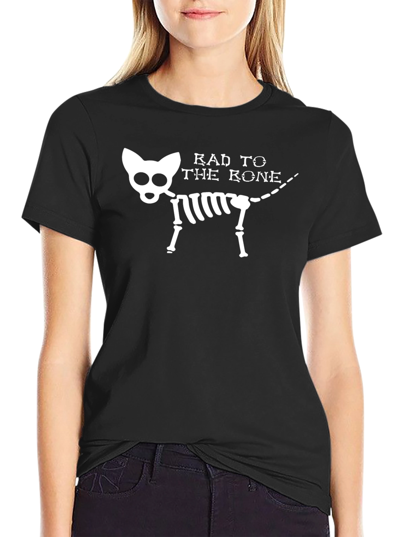 Rad to the Bone Dog Graphic Tee