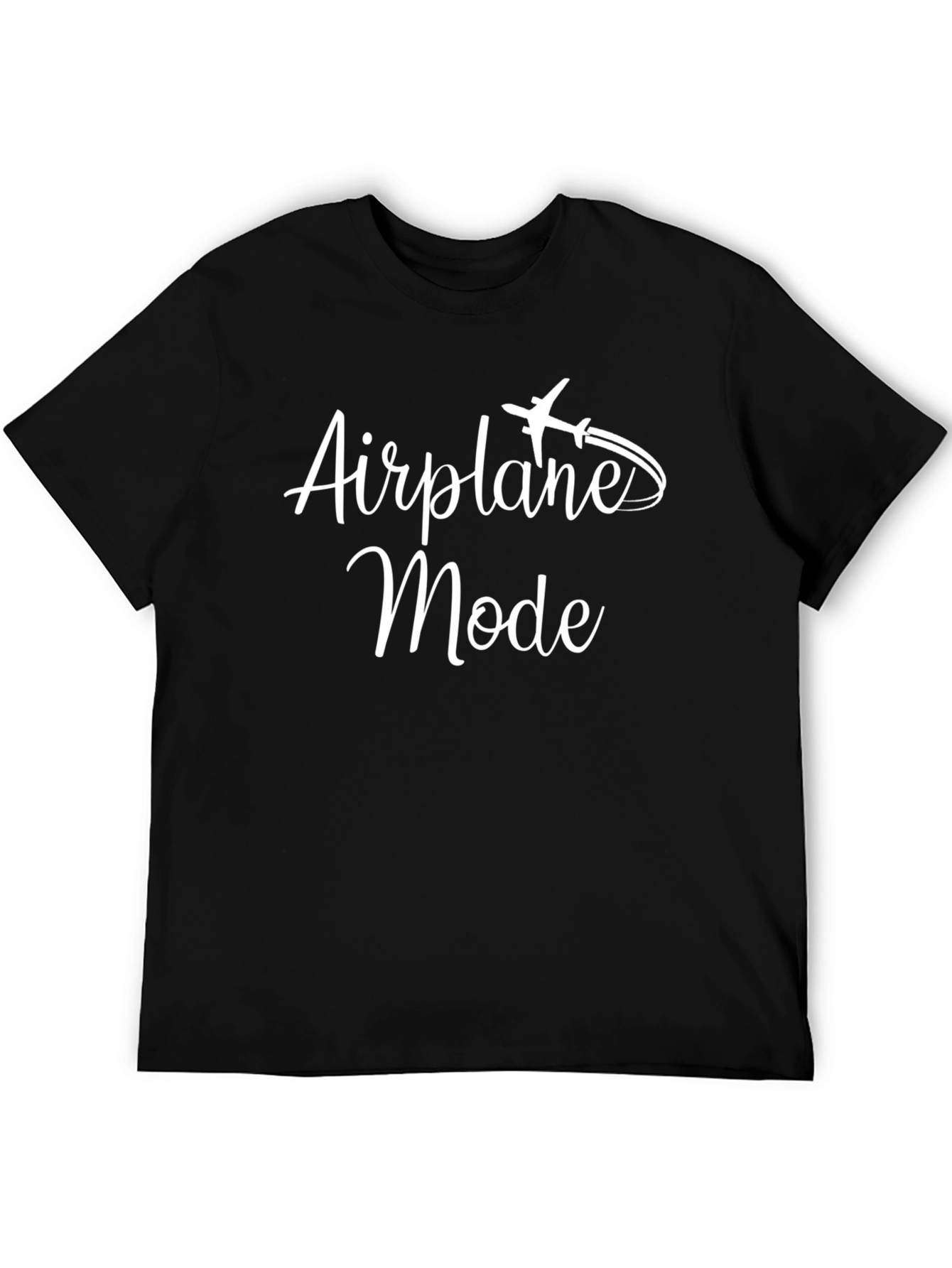 Airplane Mode Black T-Shirt