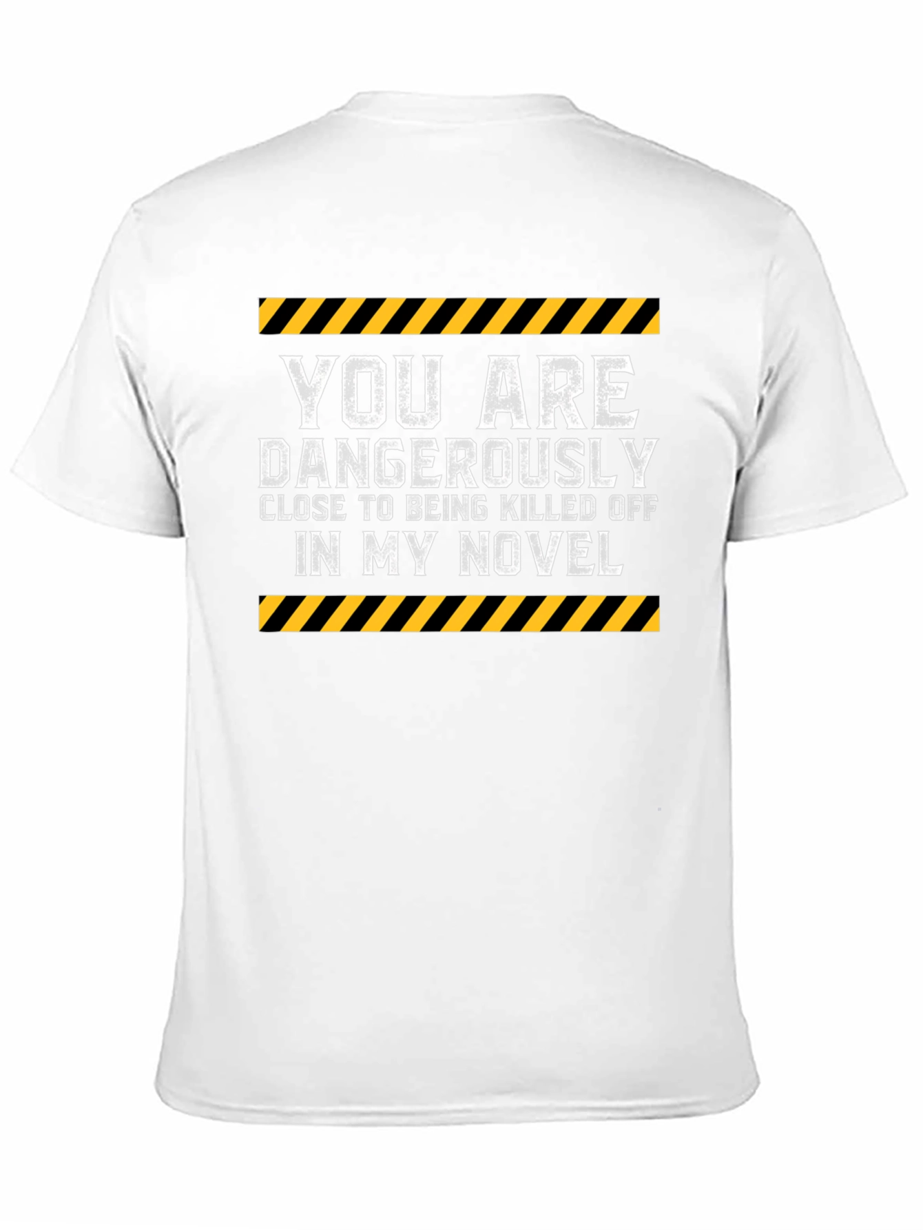 Dangerously Close Novel Humor Graphic T-Shirt