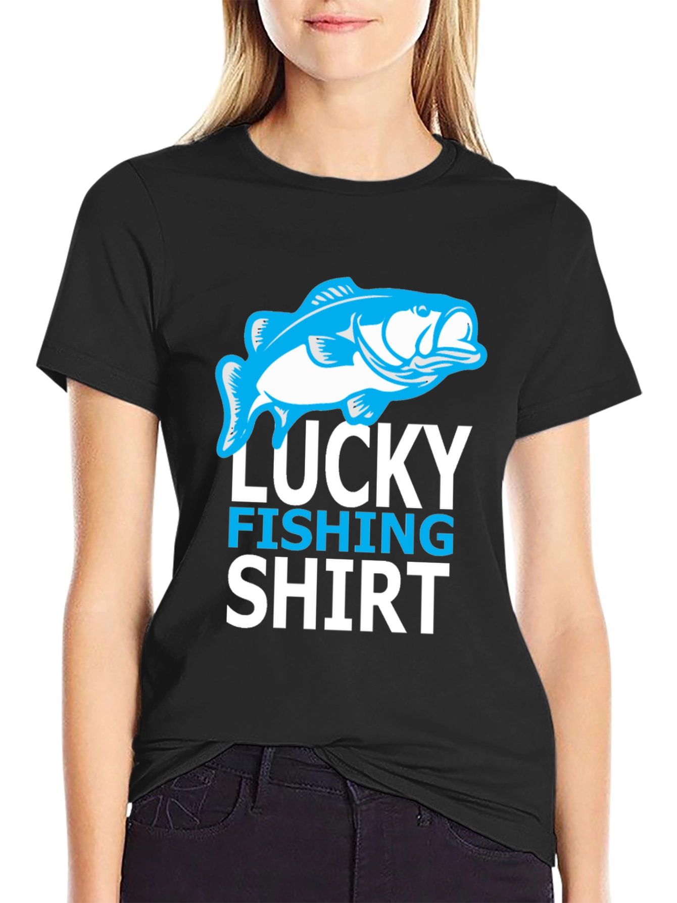 Lucky Fishing Shirt - Mens Graphic Tee