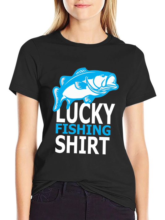 Lucky Fishing Shirt - Mens Graphic Tee