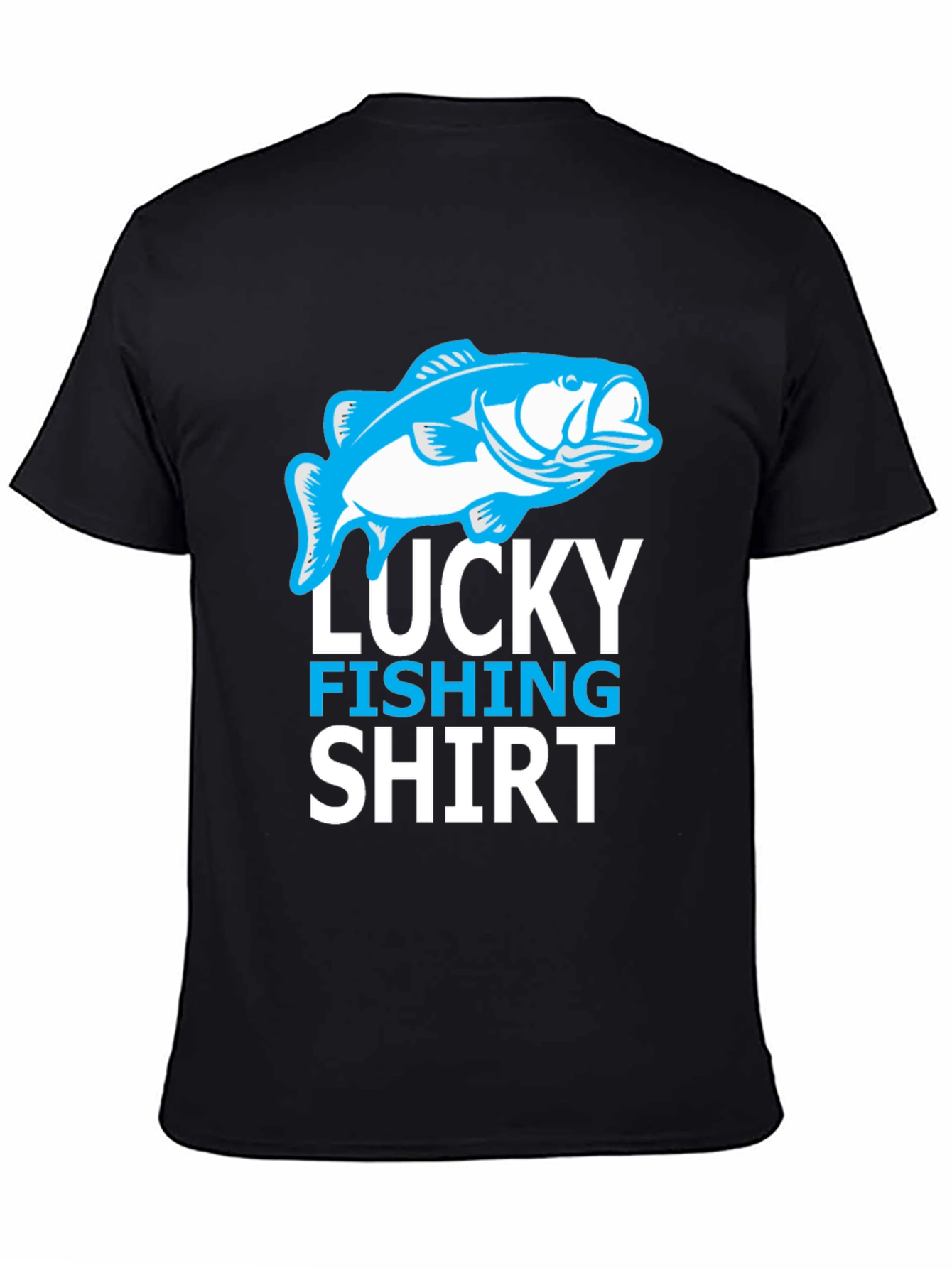 Lucky Fishing Shirt - Mens Graphic Tee