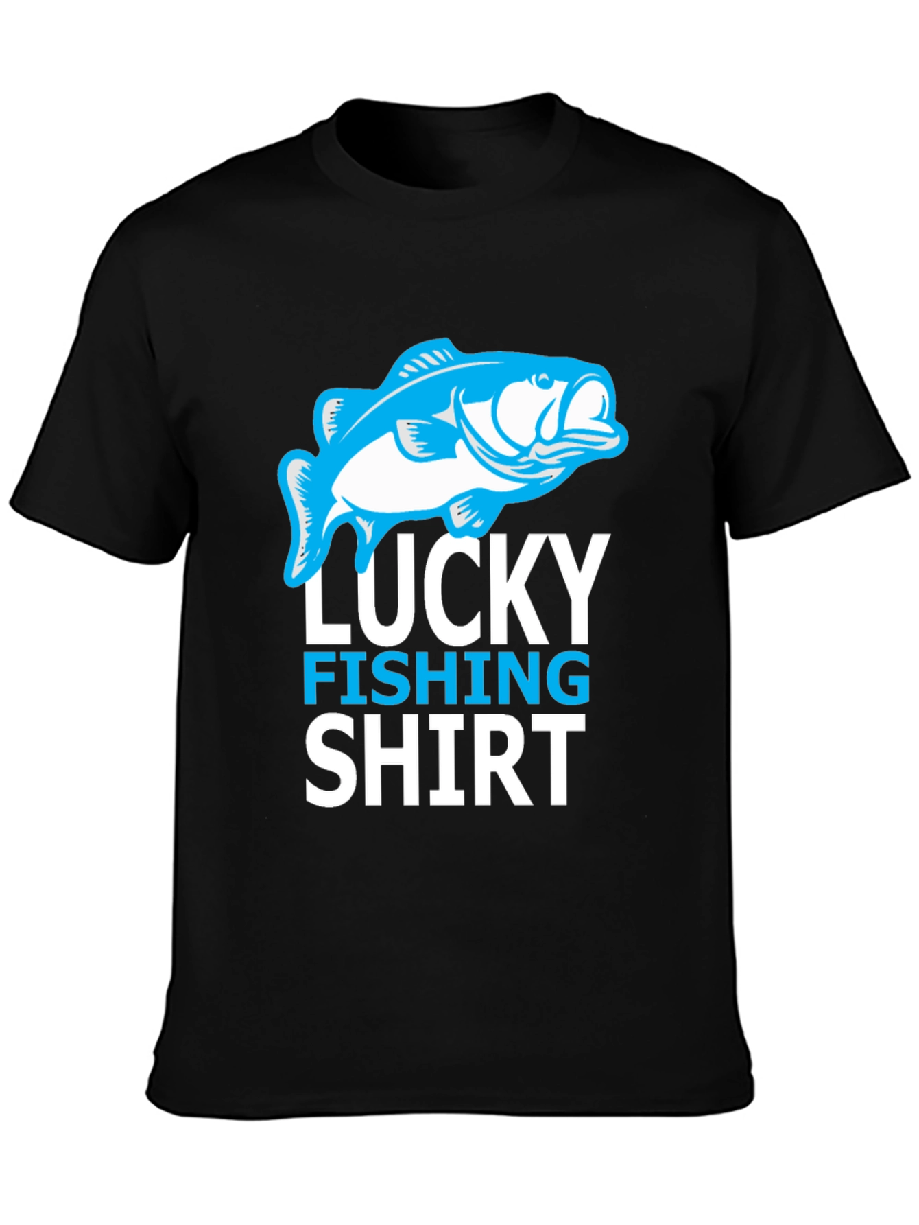 Lucky Fishing Shirt - Mens Graphic Tee
