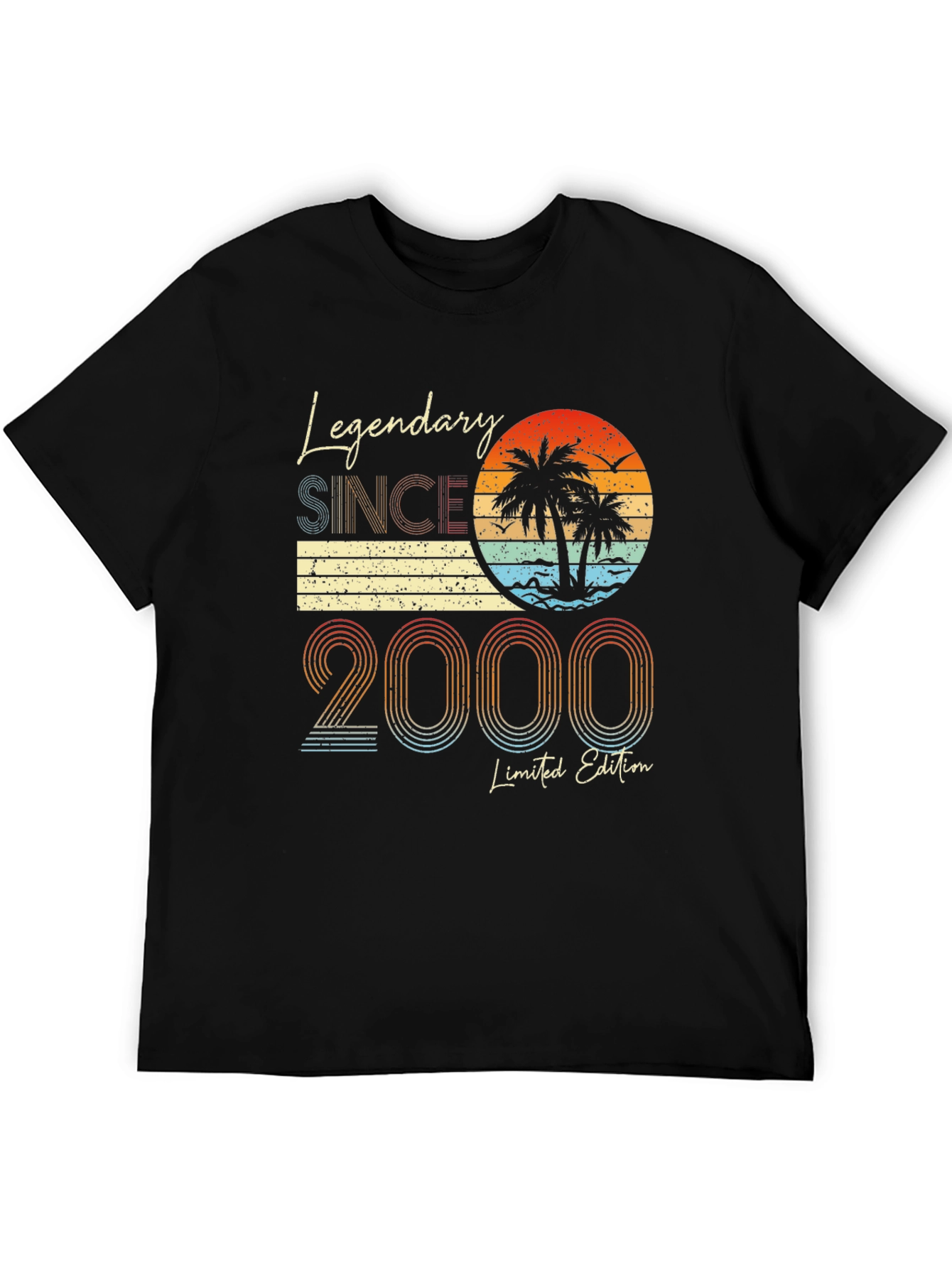 Legendary Since 2000 Black Graphic Tee
